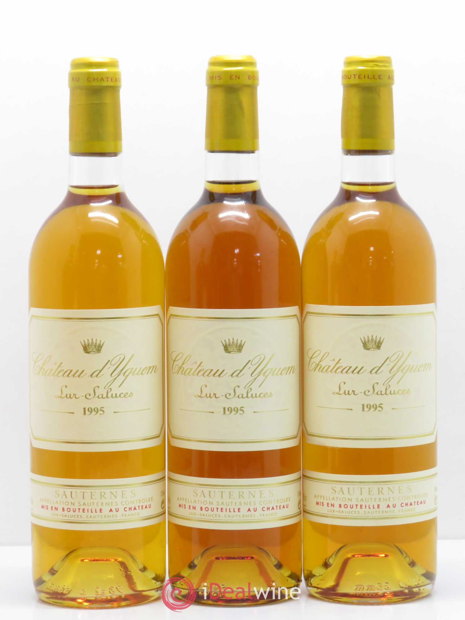 Château d' Yquem 1er Cru Classé Supérieur 1995 - Lotto di 6 bottiglie - 1