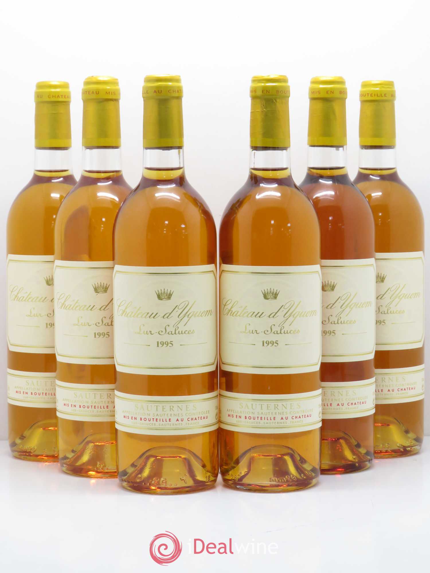 Château d' Yquem 1er Cru Classé Supérieur 1995 - Lotto di 6 bottiglie - 0