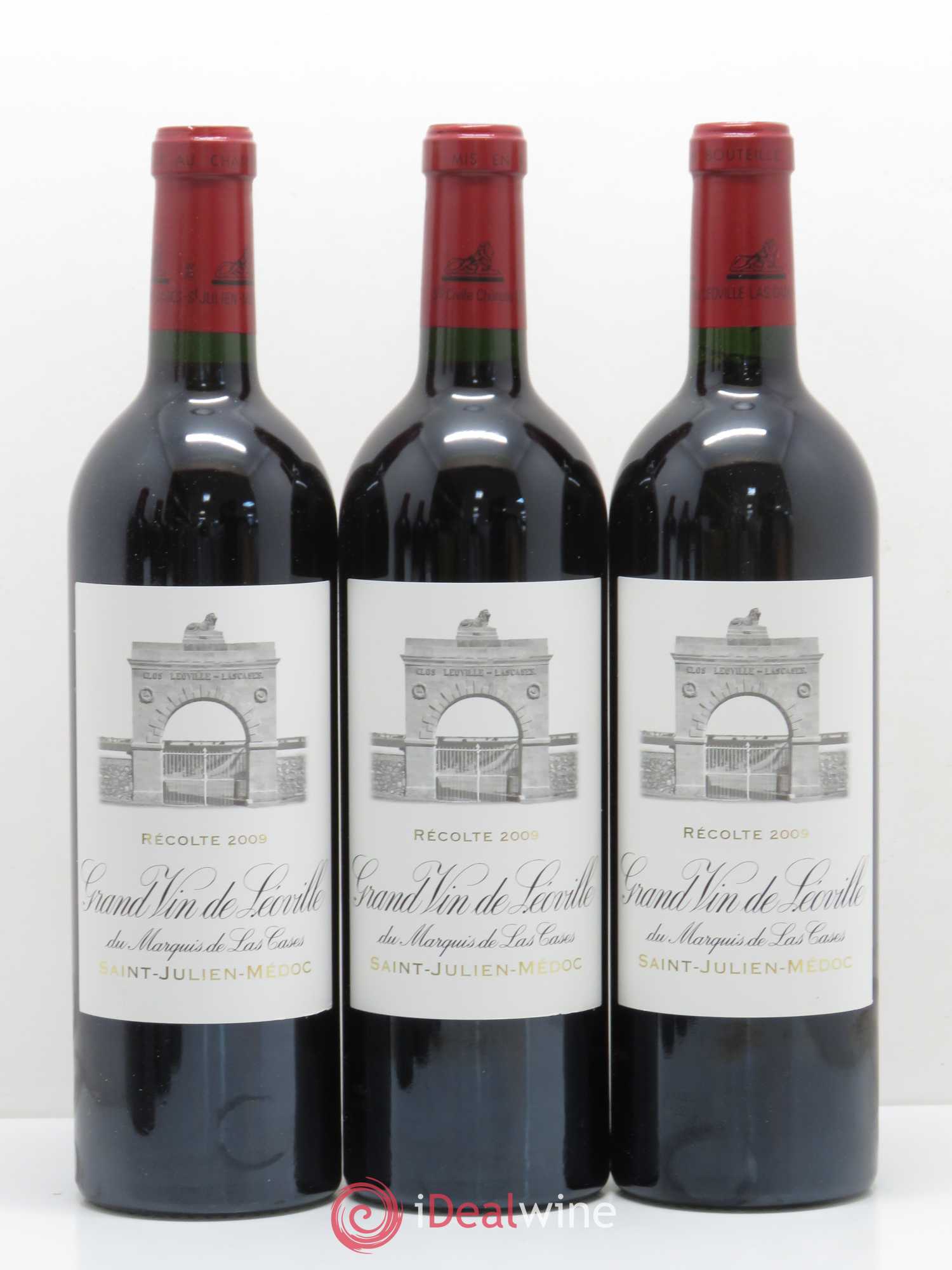 Château Léoville Las Cases 2ème Grand Cru Classé 2009 - Lot de 6 bouteilles - 1