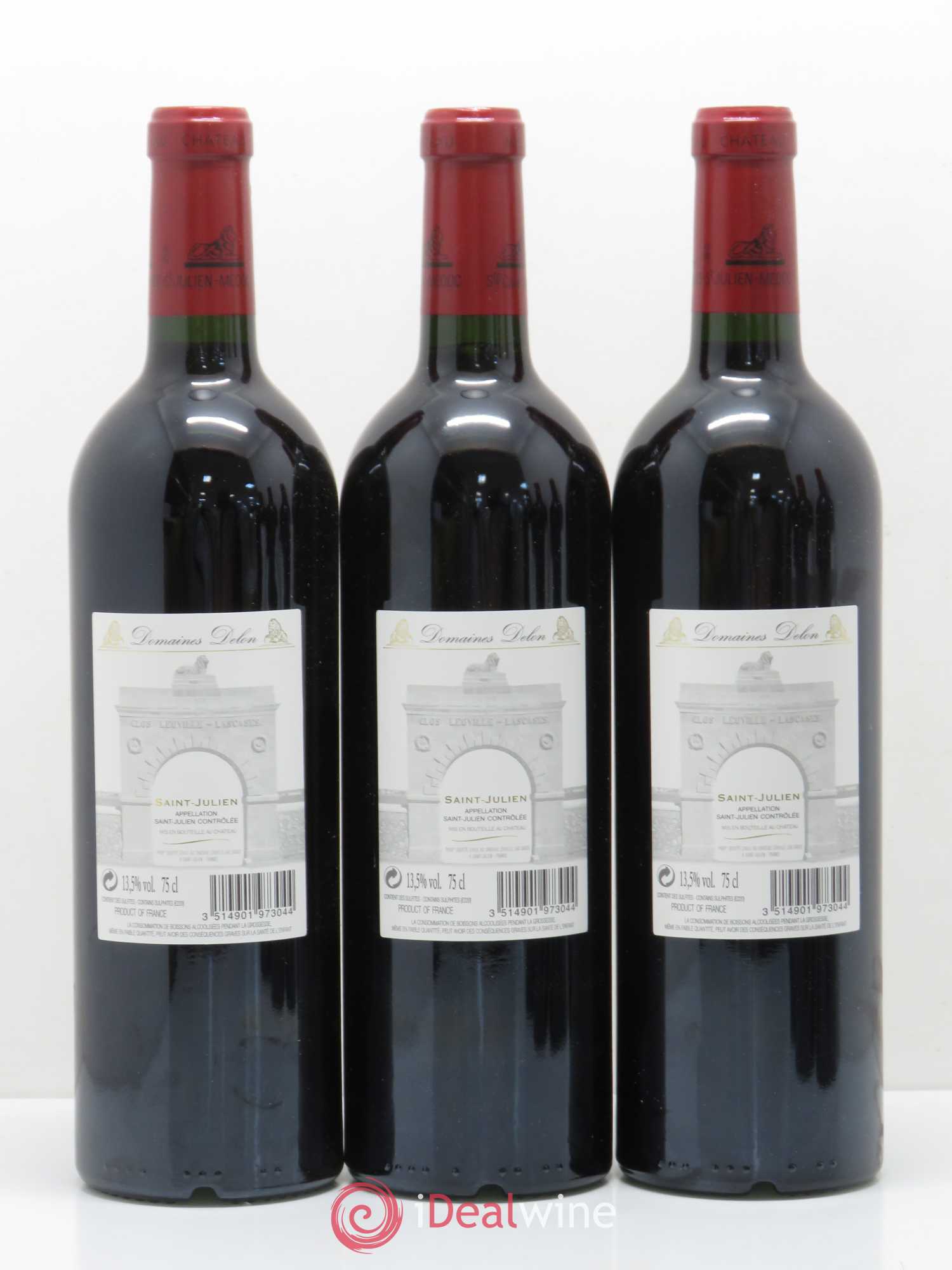 Château Léoville Las Cases 2ème Grand Cru Classé 2009 - Lot de 6 bouteilles - 4