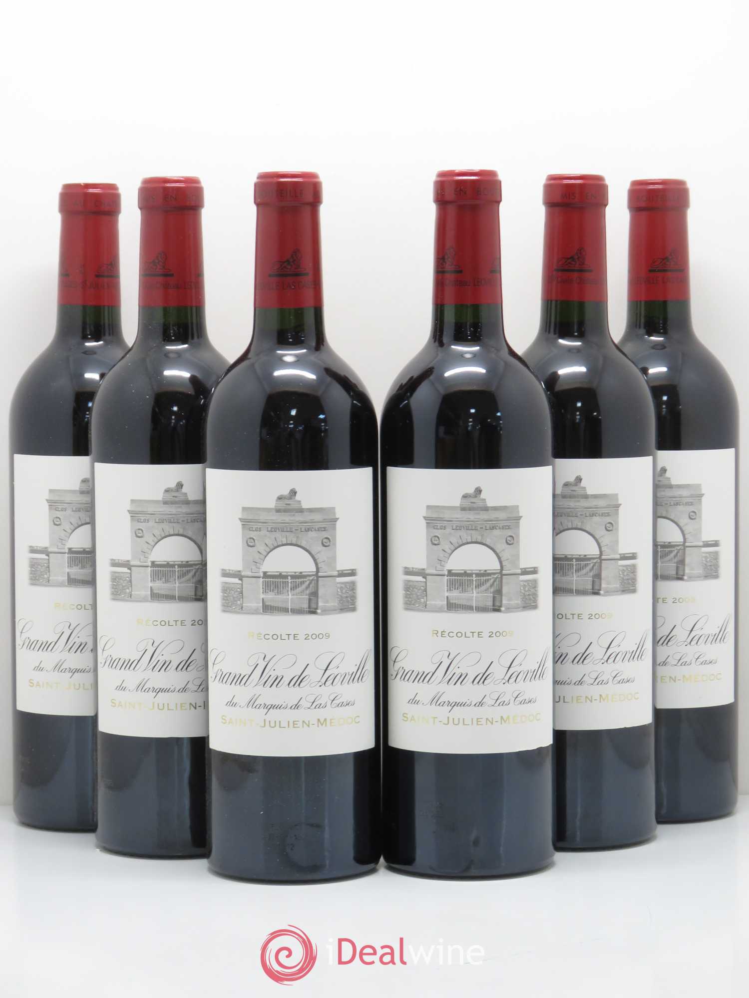 Château Léoville Las Cases 2ème Grand Cru Classé 2009 - Lot de 6 bouteilles - 0