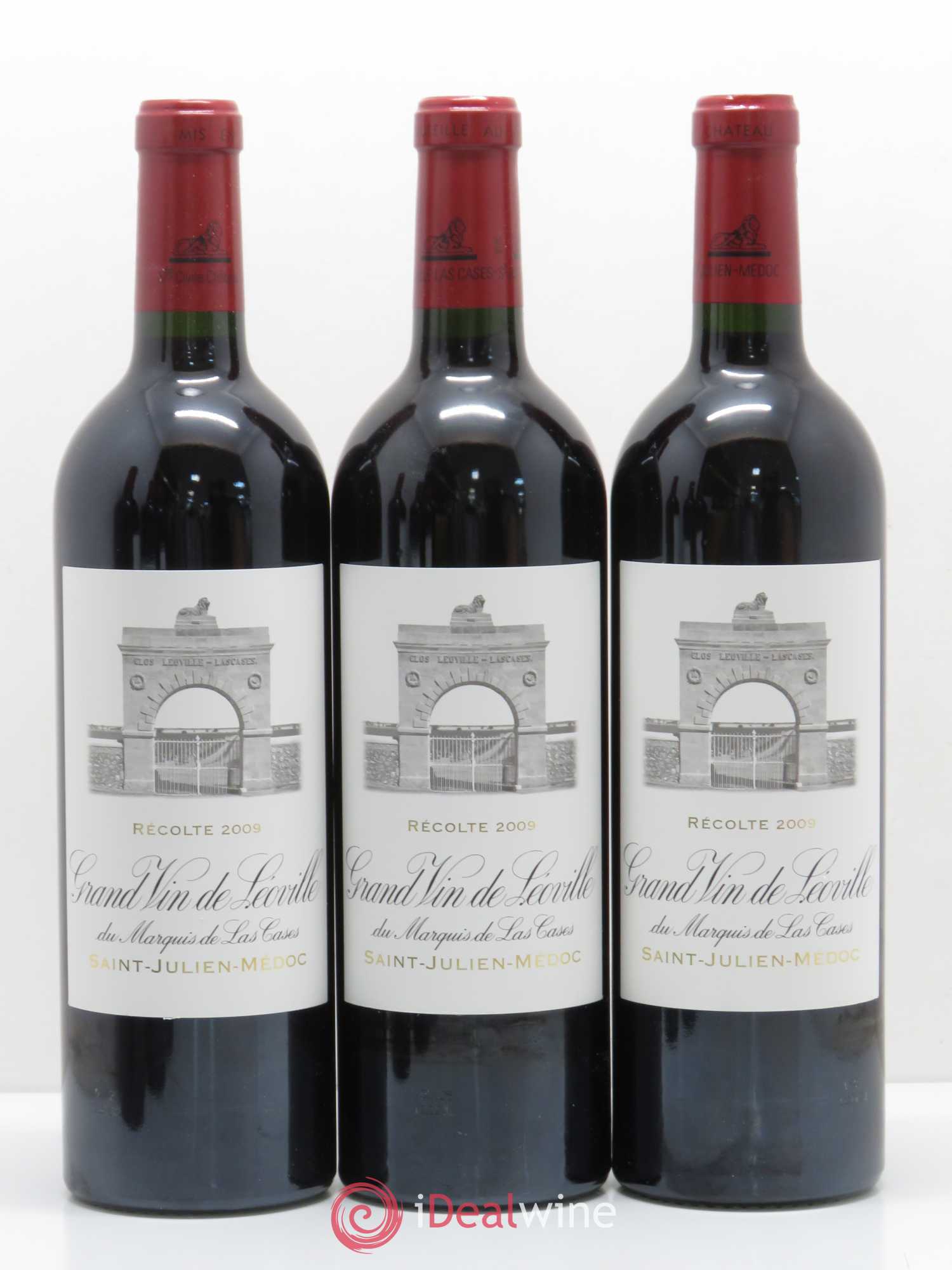Château Léoville Las Cases 2ème Grand Cru Classé 2009 - Lot de 6 bouteilles - 1