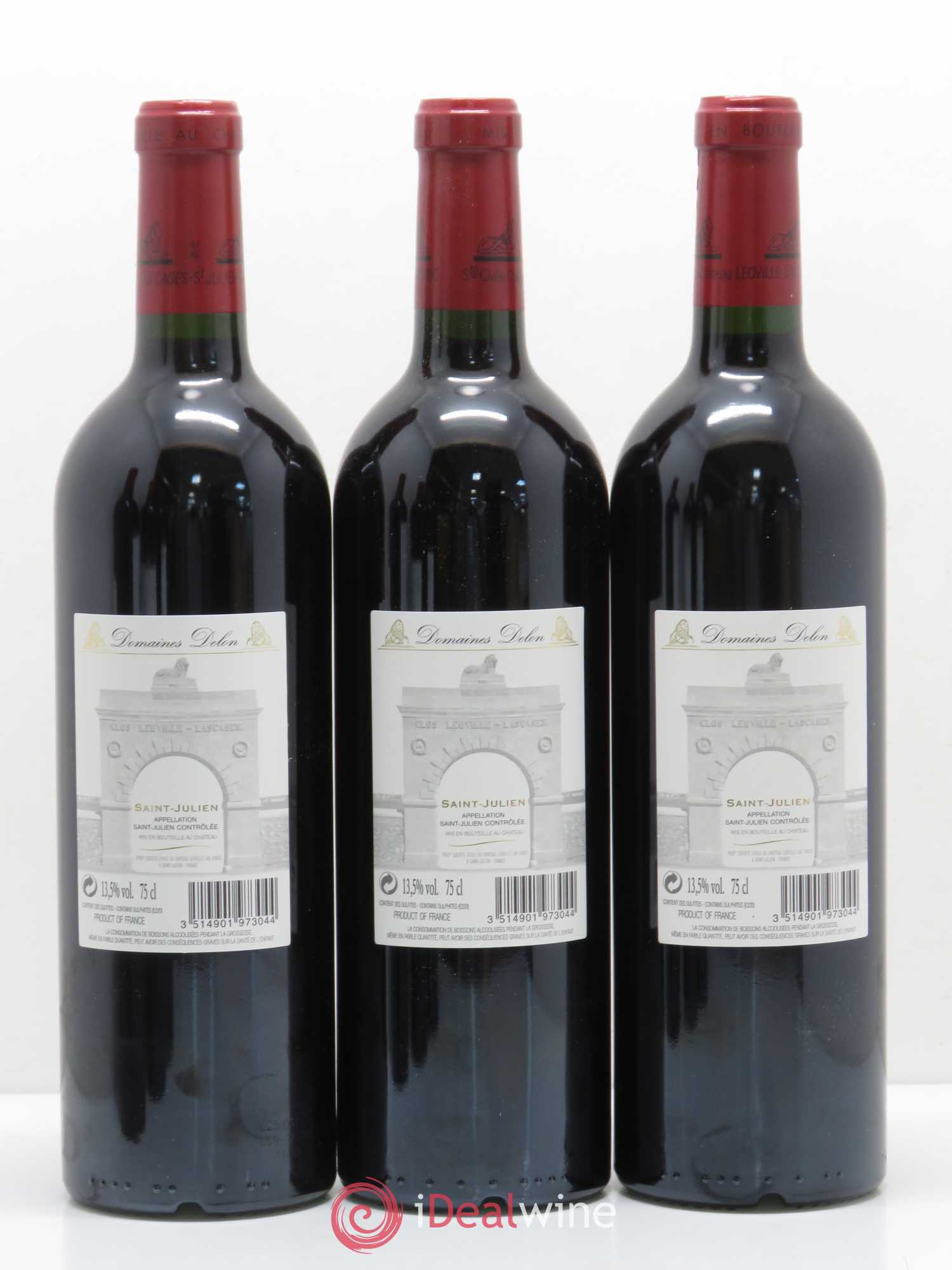 Château Léoville Las Cases 2ème Grand Cru Classé 2009 - Lot de 6 bouteilles - 2