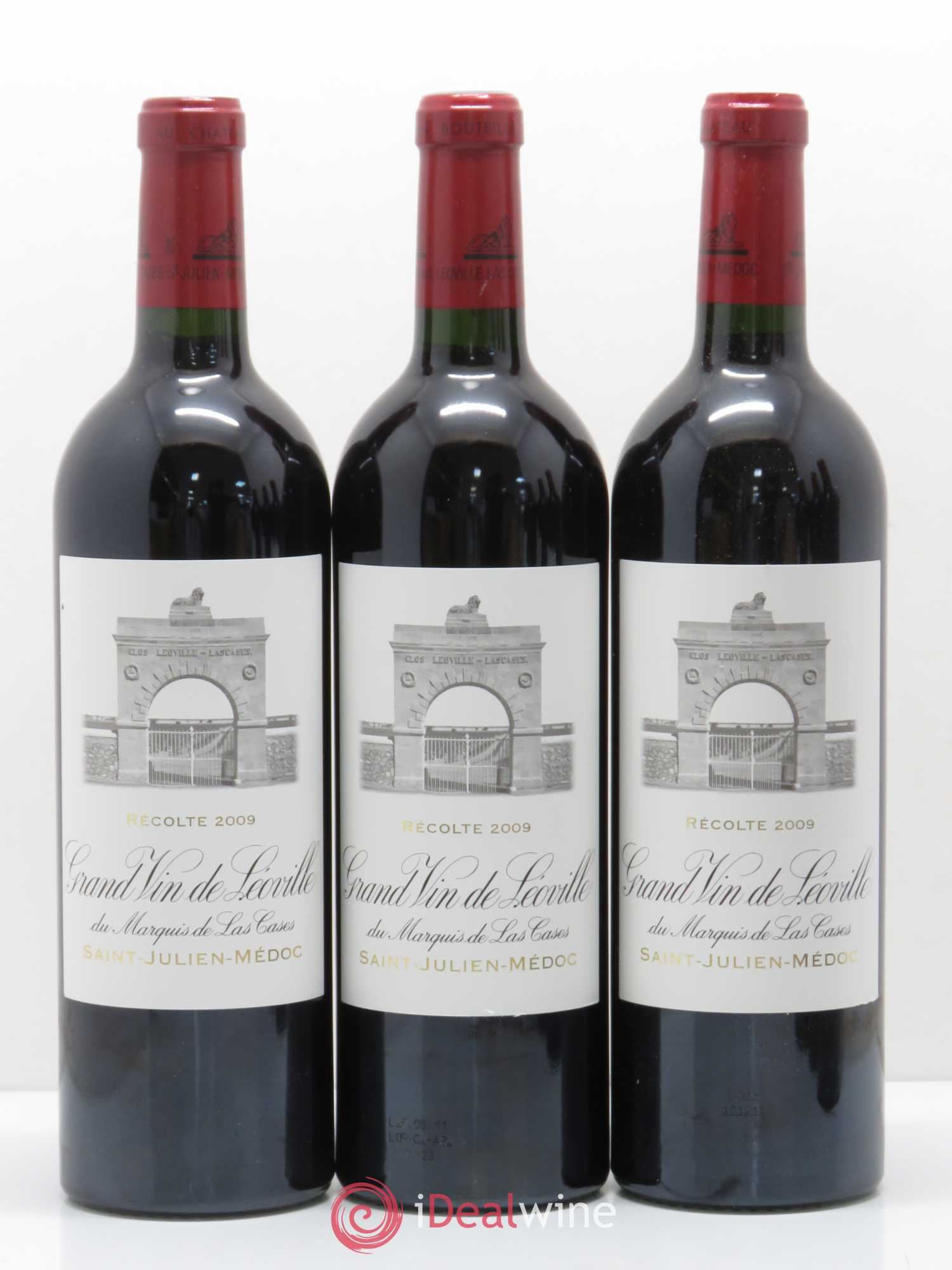 Château Léoville Las Cases 2ème Grand Cru Classé 2009 - Lot de 6 bouteilles - 3