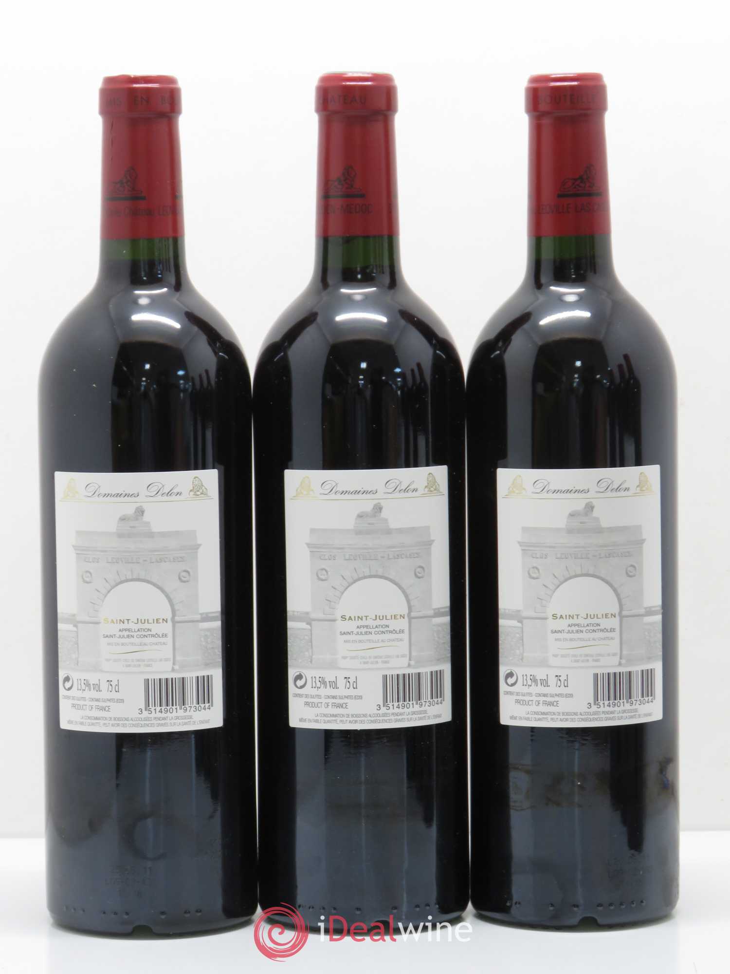 Château Léoville Las Cases 2ème Grand Cru Classé 2009 - Lot de 6 bouteilles - 4