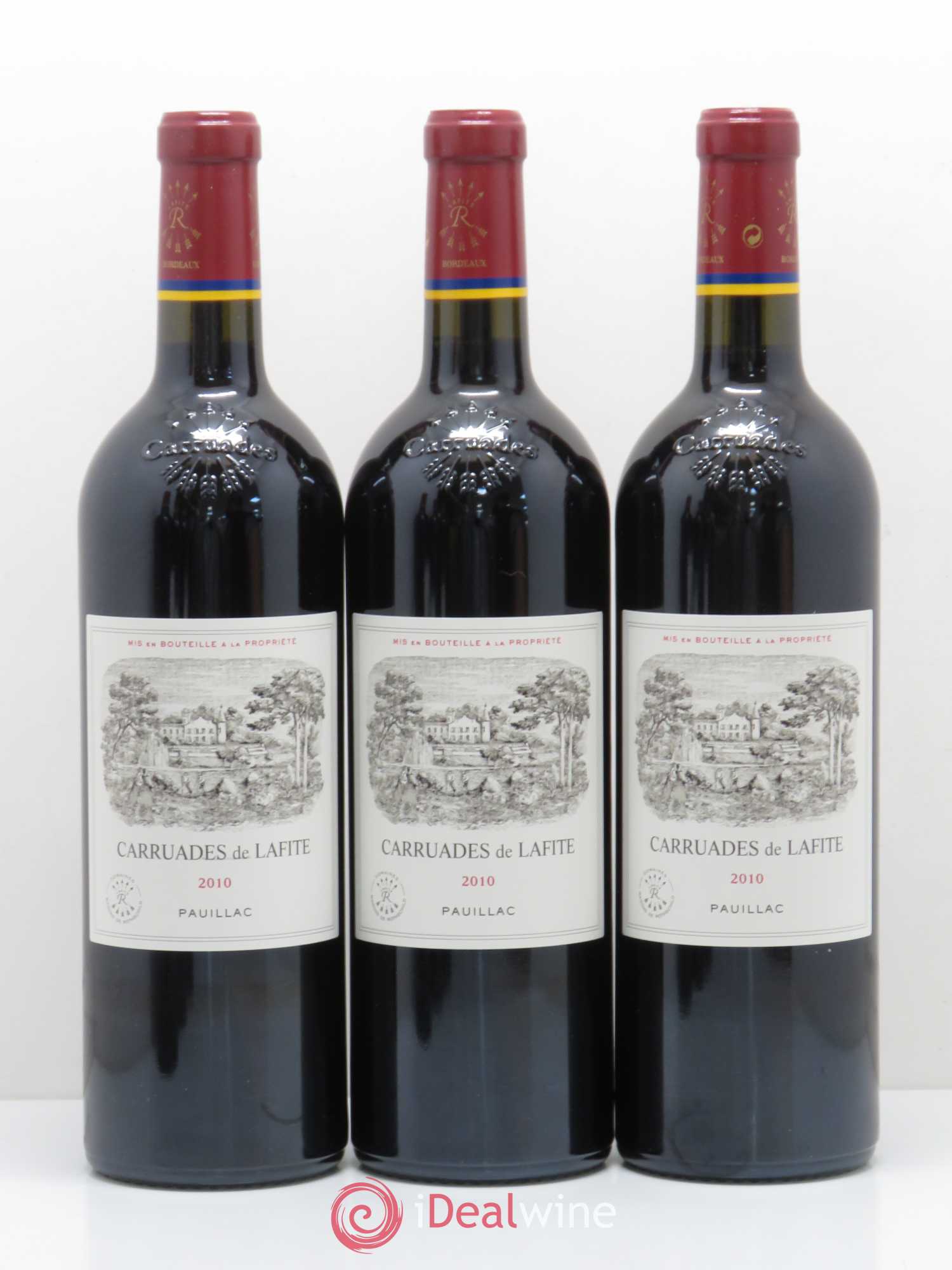 Carruades de Lafite Rothschild Second Vin 2010 - Lot de 6 bouteilles - 1