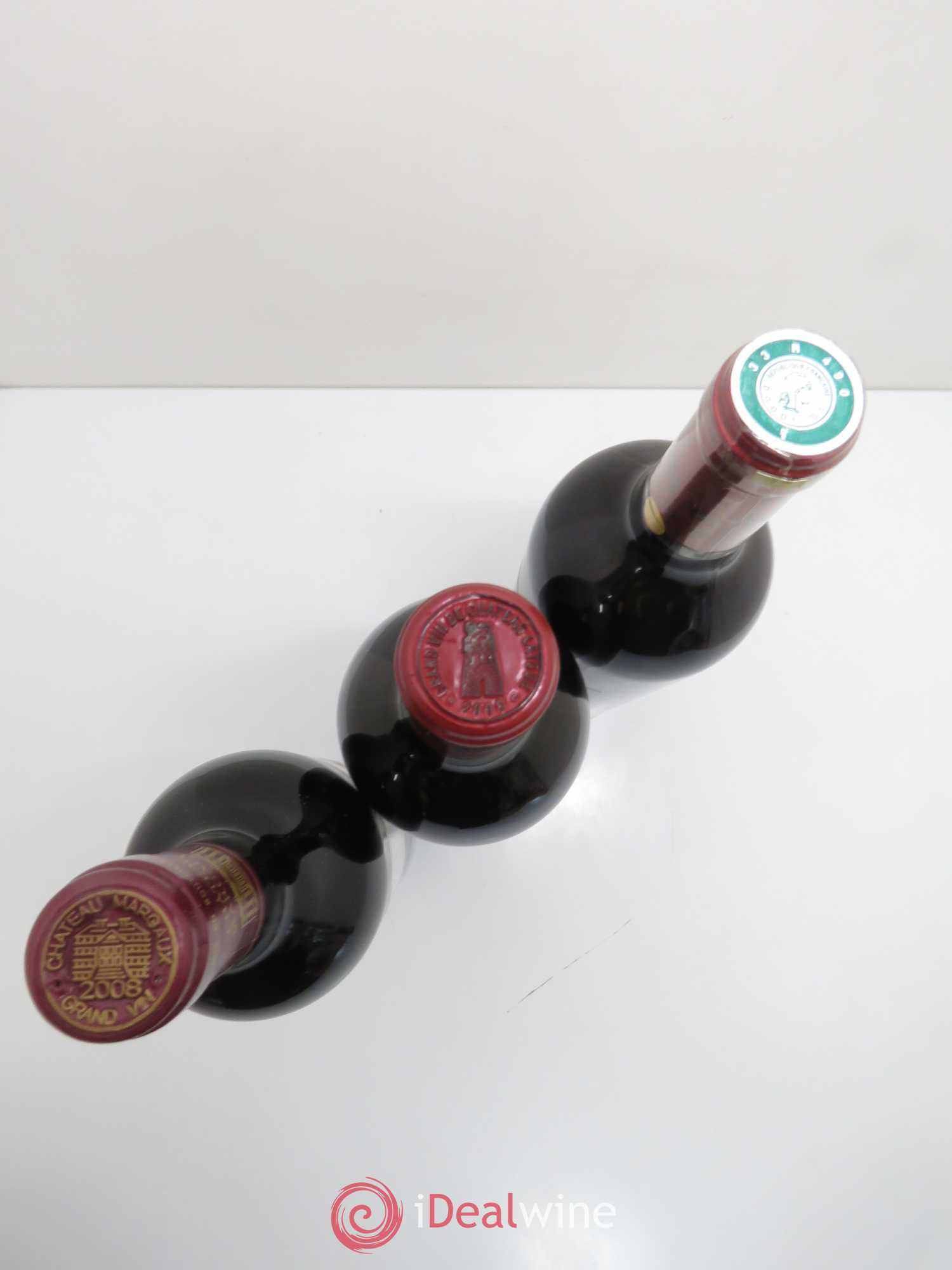 Caisse Collection Duclot 2008 1 Petrus,1 Yquem,1 Haut Brion,1 Mouton Rothschild,1 Margaux,1 Lafite Rothschild,1 Mission Haut Brion,1 Latour,1 Cheval Blanc 2008 - Posten von 1 Flasche - 9
