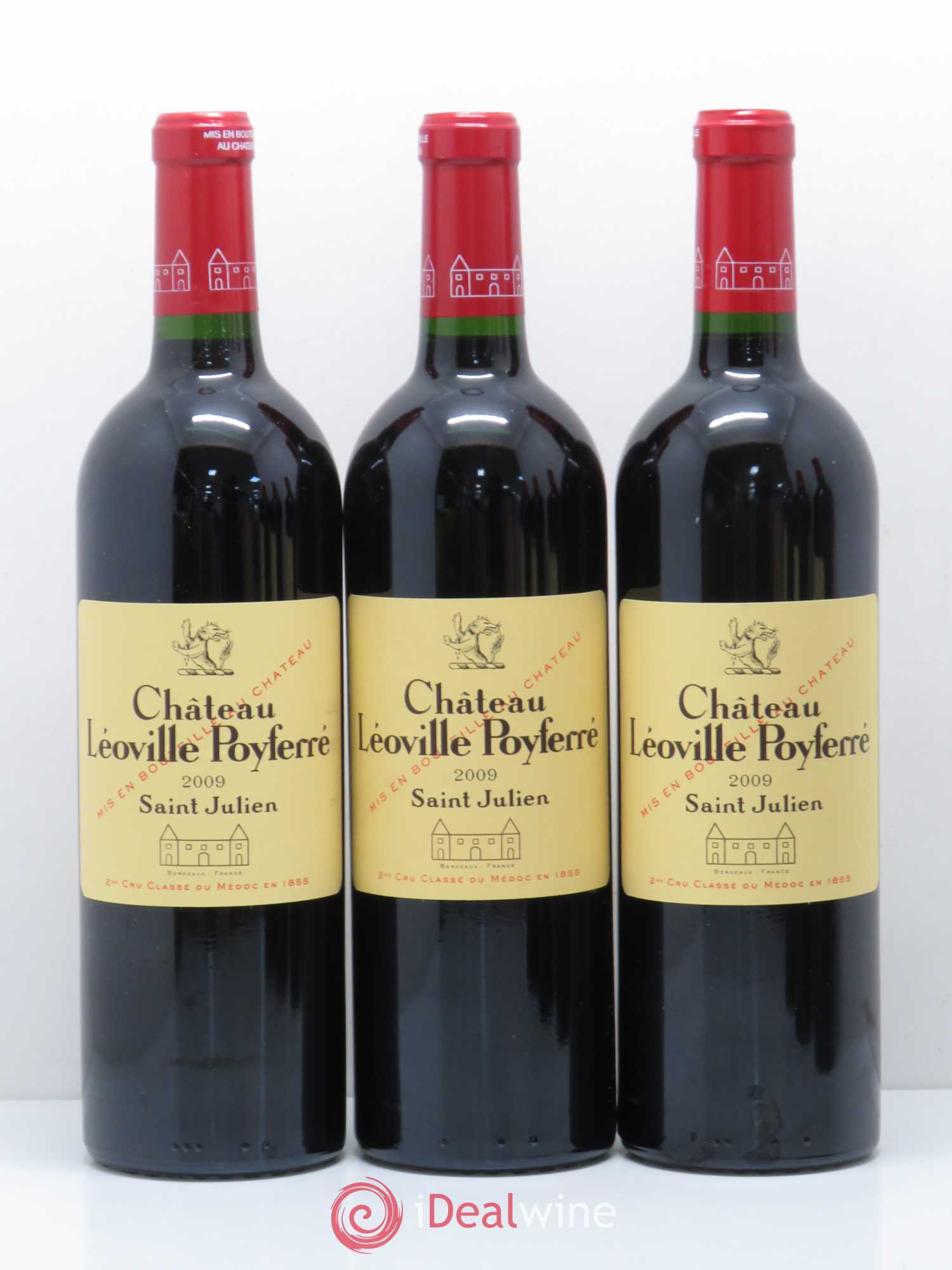 Château Léoville Poyferré 2ème Grand Cru Classé 2009 - Lot de 6 bouteilles - 2