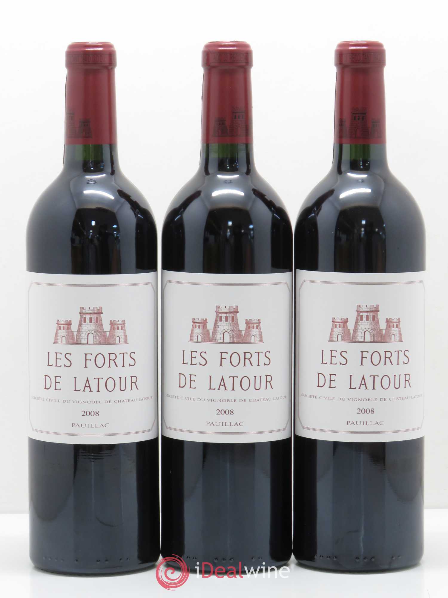 Les Forts de Latour Second Vin 2008 - Lot de 12 bouteilles - 1