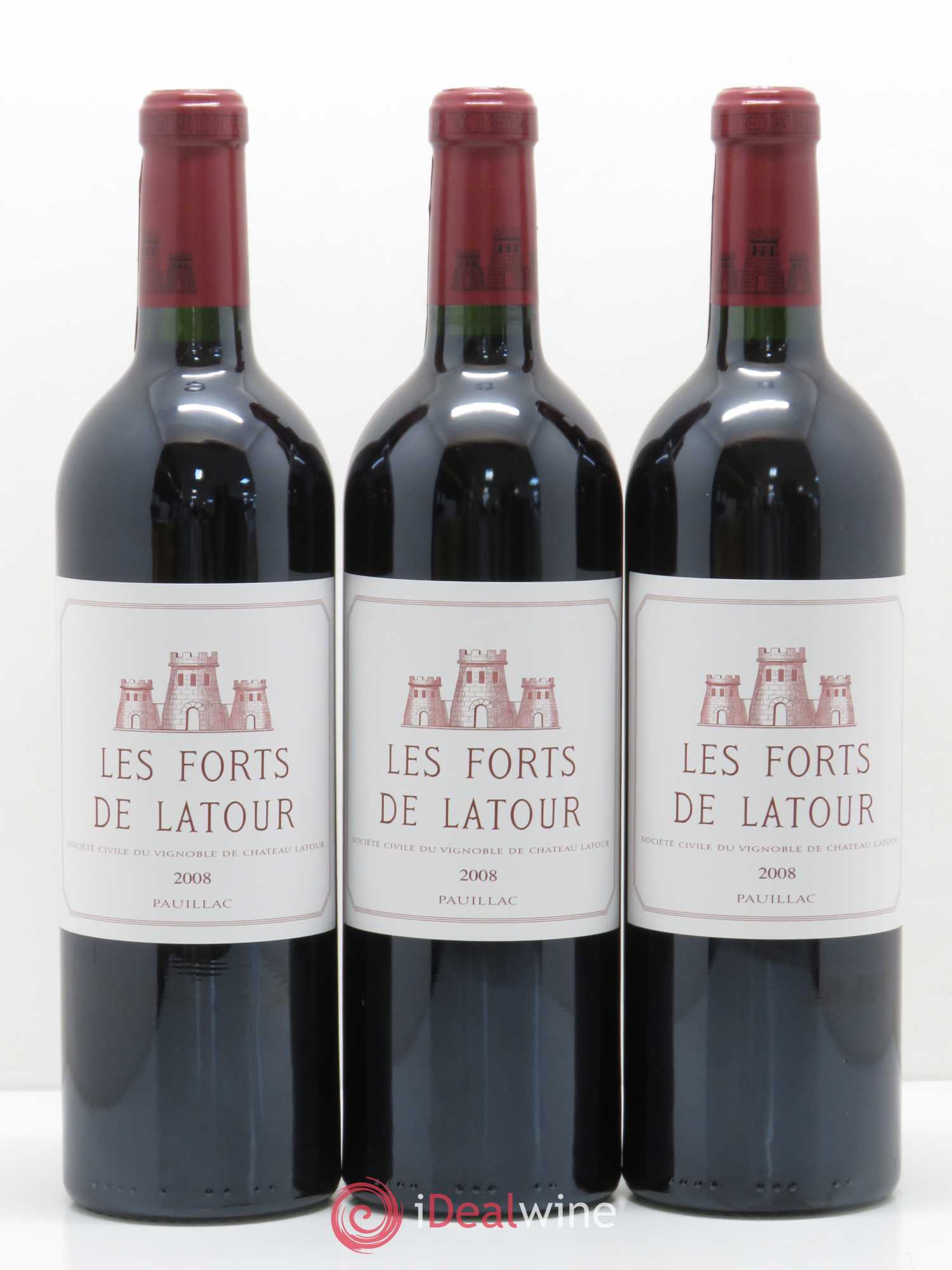 Les Forts de Latour Second Vin 2008 - Lot de 12 bouteilles - 2