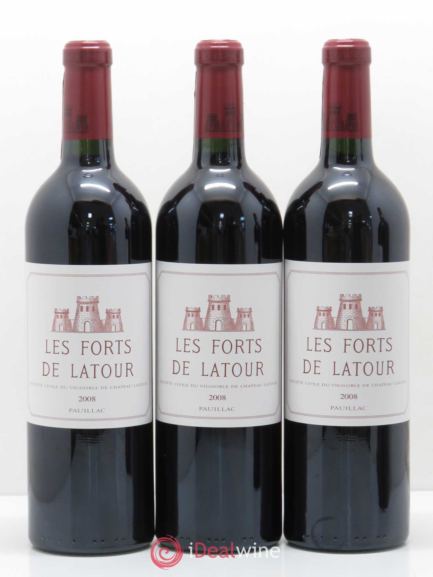 Les Forts de Latour Second Vin 2008 - Lot de 12 bouteilles - 3