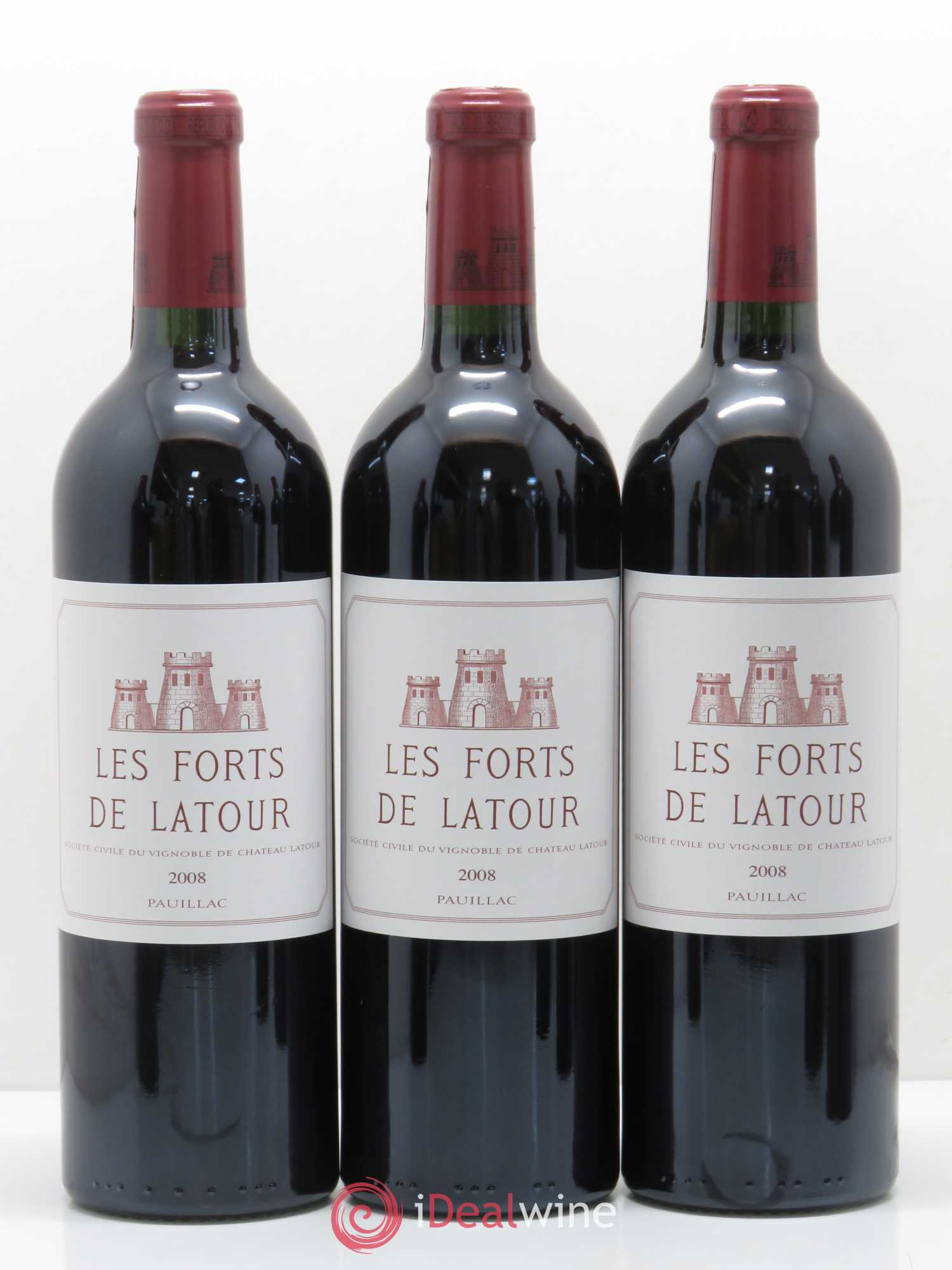 Les Forts de Latour Second Vin 2008 - Lot de 12 bouteilles - 4