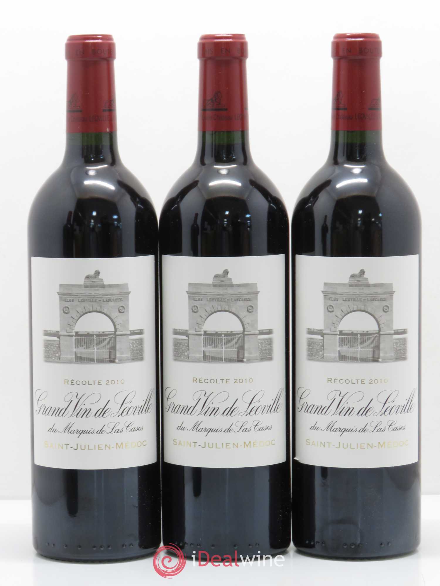 Château Léoville Las Cases 2ème Grand Cru Classé 2010 - Lot de 12 bouteilles - 1