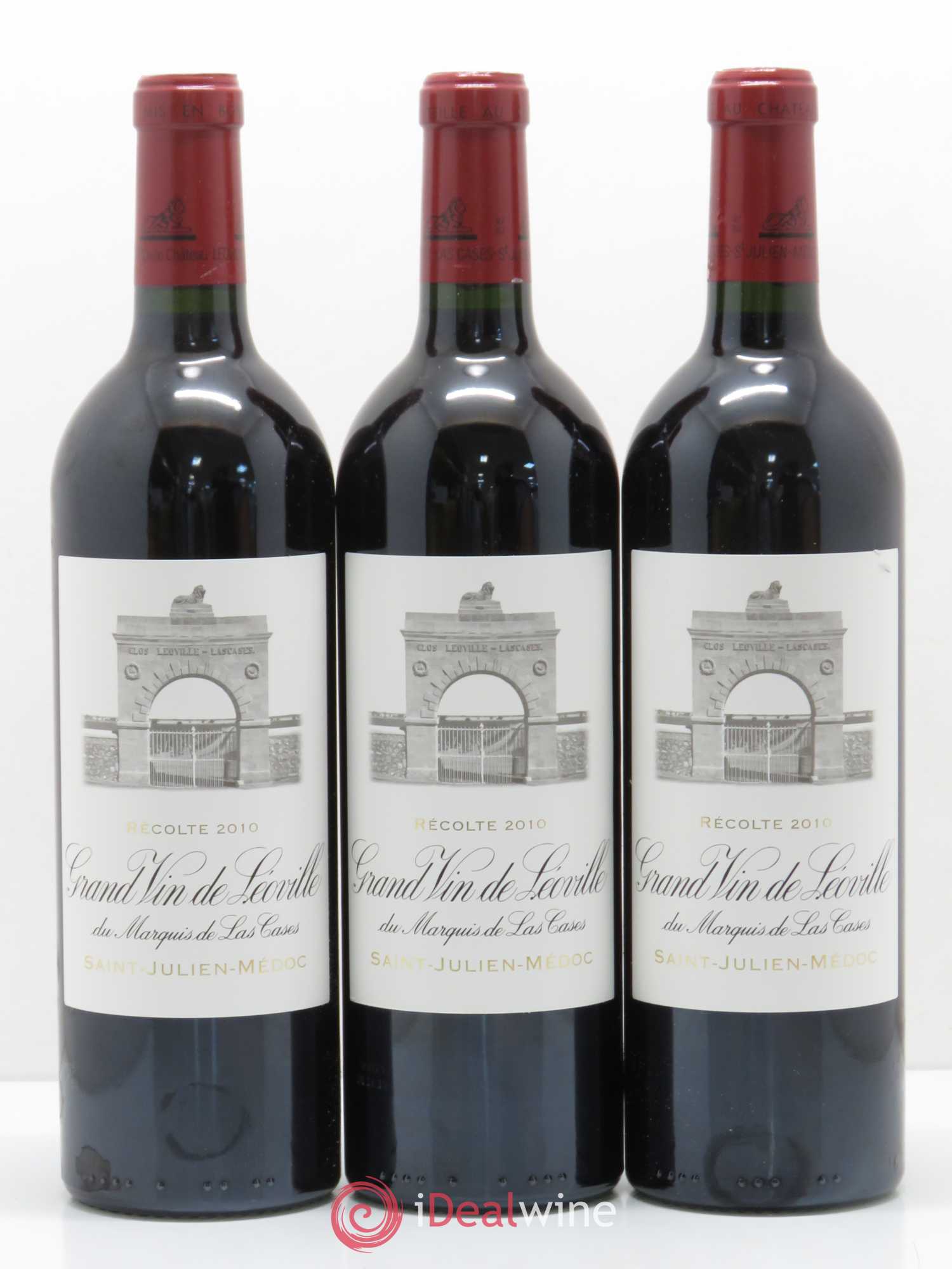 Château Léoville Las Cases 2ème Grand Cru Classé 2010 - Lot de 12 bouteilles - 3