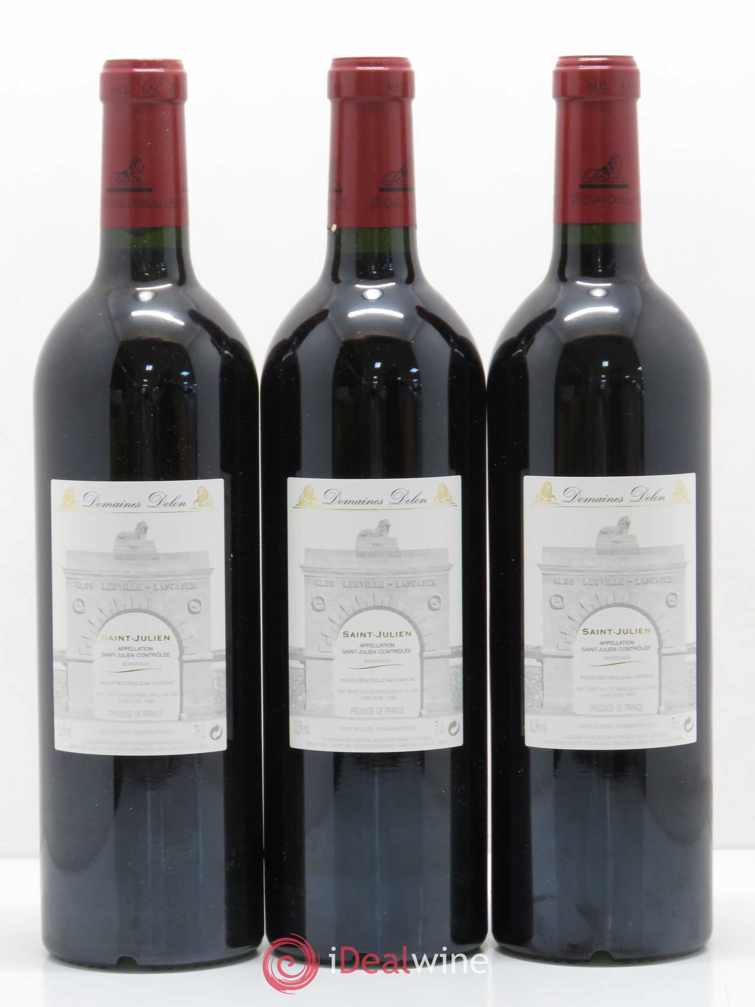 Château Léoville Las Cases 2ème Grand Cru Classé 2010 - Lot de 12 bouteilles - 6