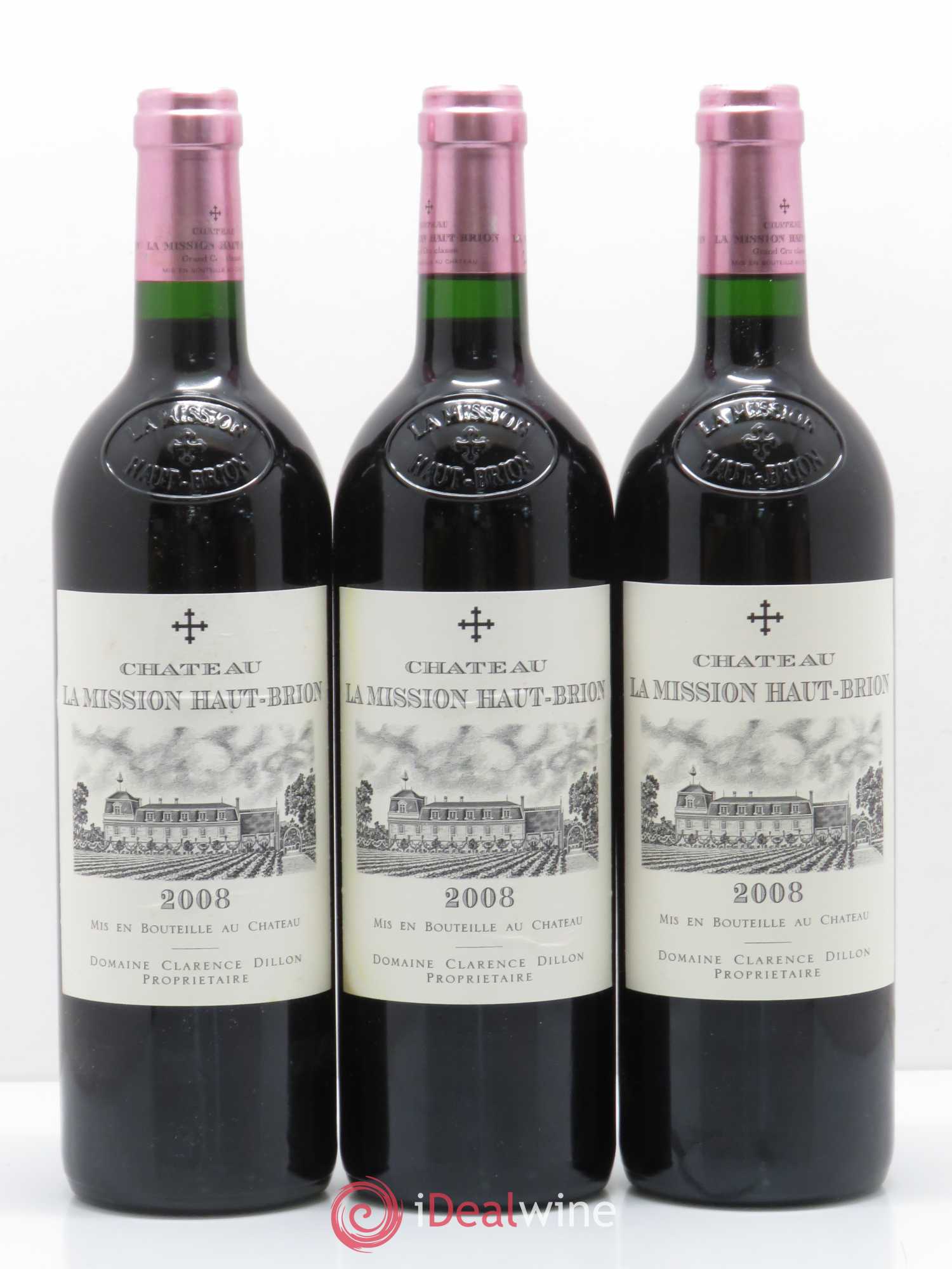 Château la Mission Haut-Brion Cru Classé de Graves 2008 - Lot de 10 bouteilles - 3