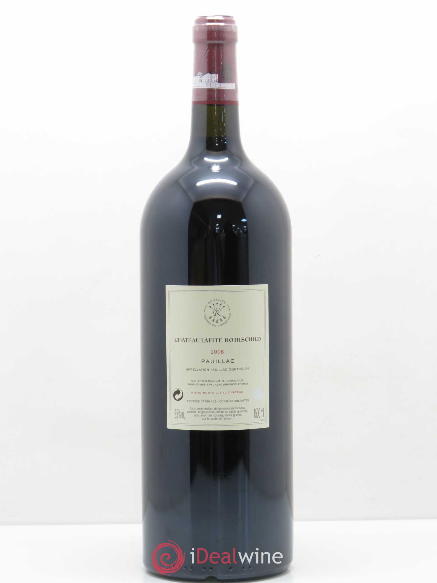 Château Lafite Rothschild 1er Grand Cru Classé 2008 - Posten von 1 Magnum - 1