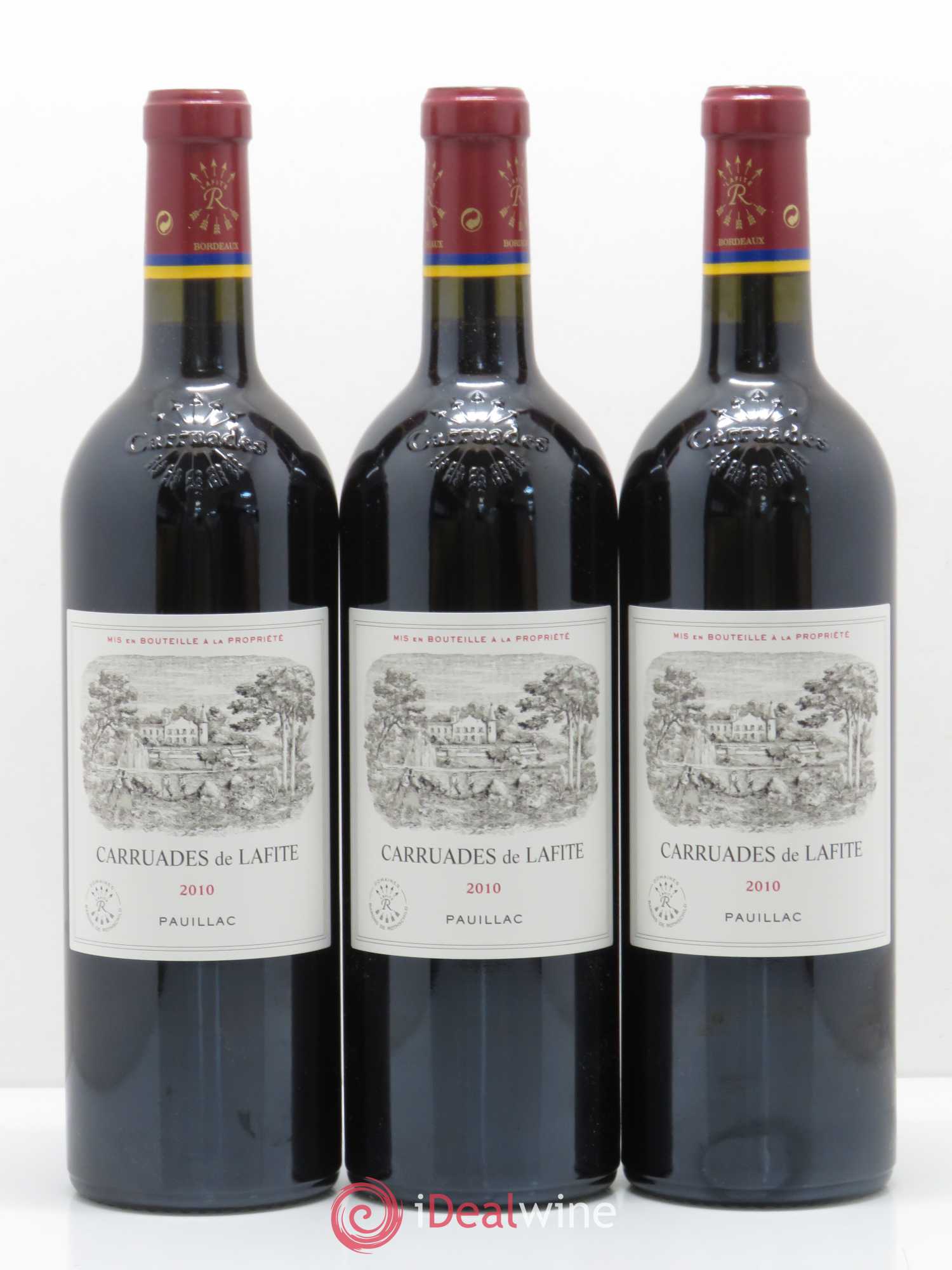Carruades de Lafite Rothschild Second Vin 2010 - Lot de 12 bouteilles - 1