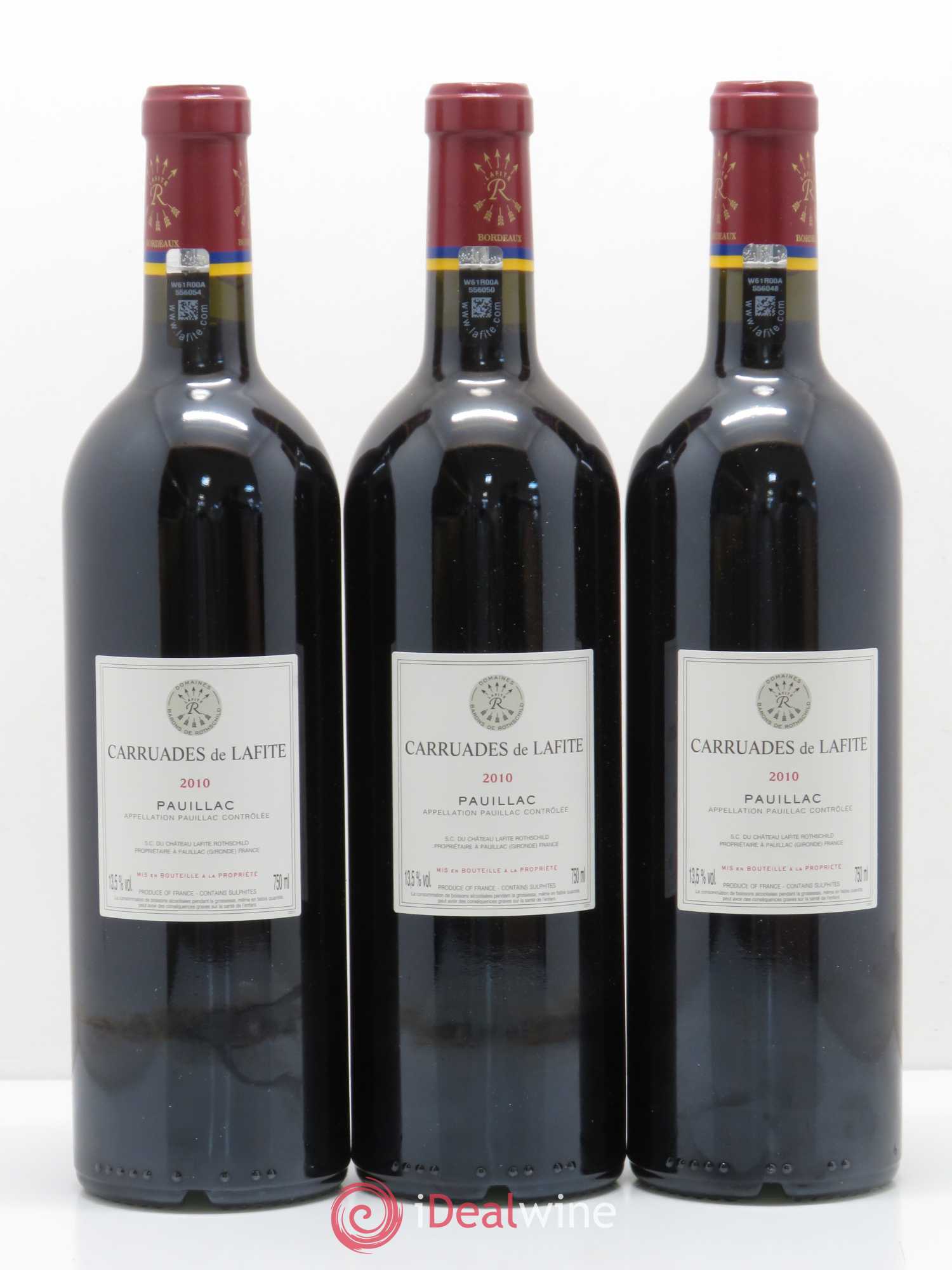 Carruades de Lafite Rothschild Second Vin 2010 - Lot de 12 bouteilles - 8