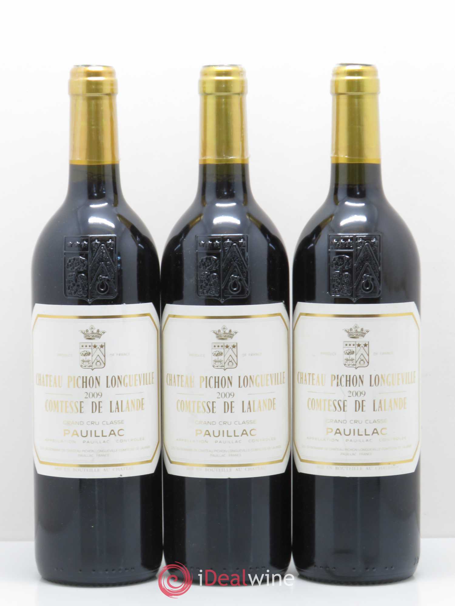 Château Pichon Longueville Comtesse de Lalande 2ème Grand Cru Classé 2009 - Lot de 12 bouteilles - 1