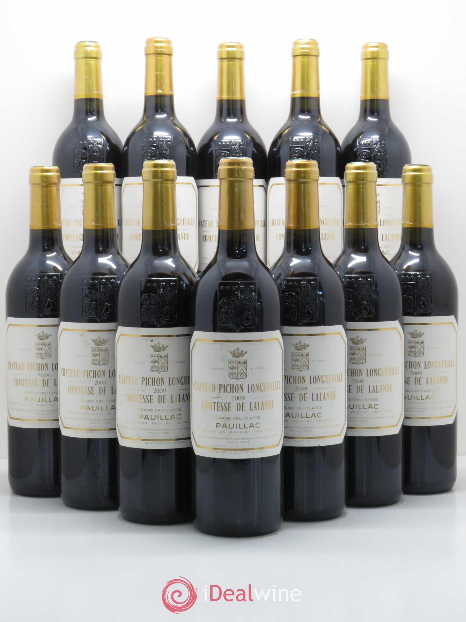 Château Pichon Longueville Comtesse de Lalande 2ème Grand Cru Classé 2009 - Lot de 12 bouteilles - 0
