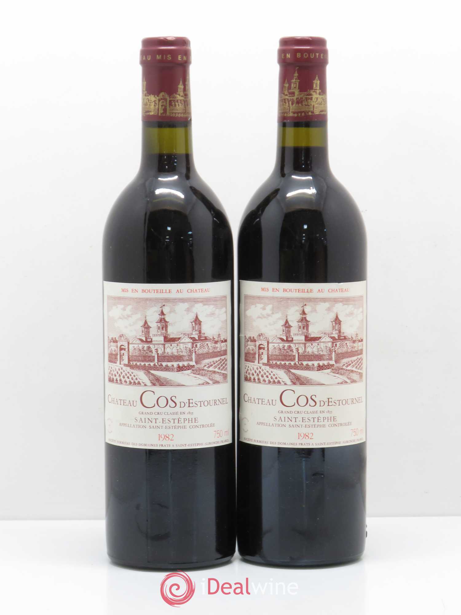 Cos d'Estournel 2ème Grand Cru Classé 1982 - Lot de 2 bouteilles - 0