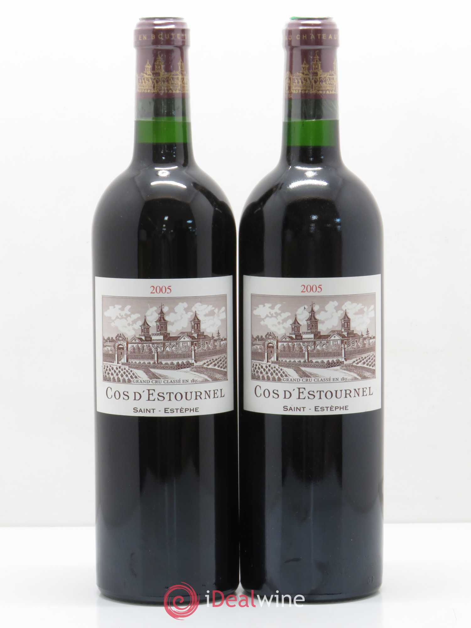 Cos d'Estournel 2ème Grand Cru Classé 2005 - Lot de 2 bouteilles - 0
