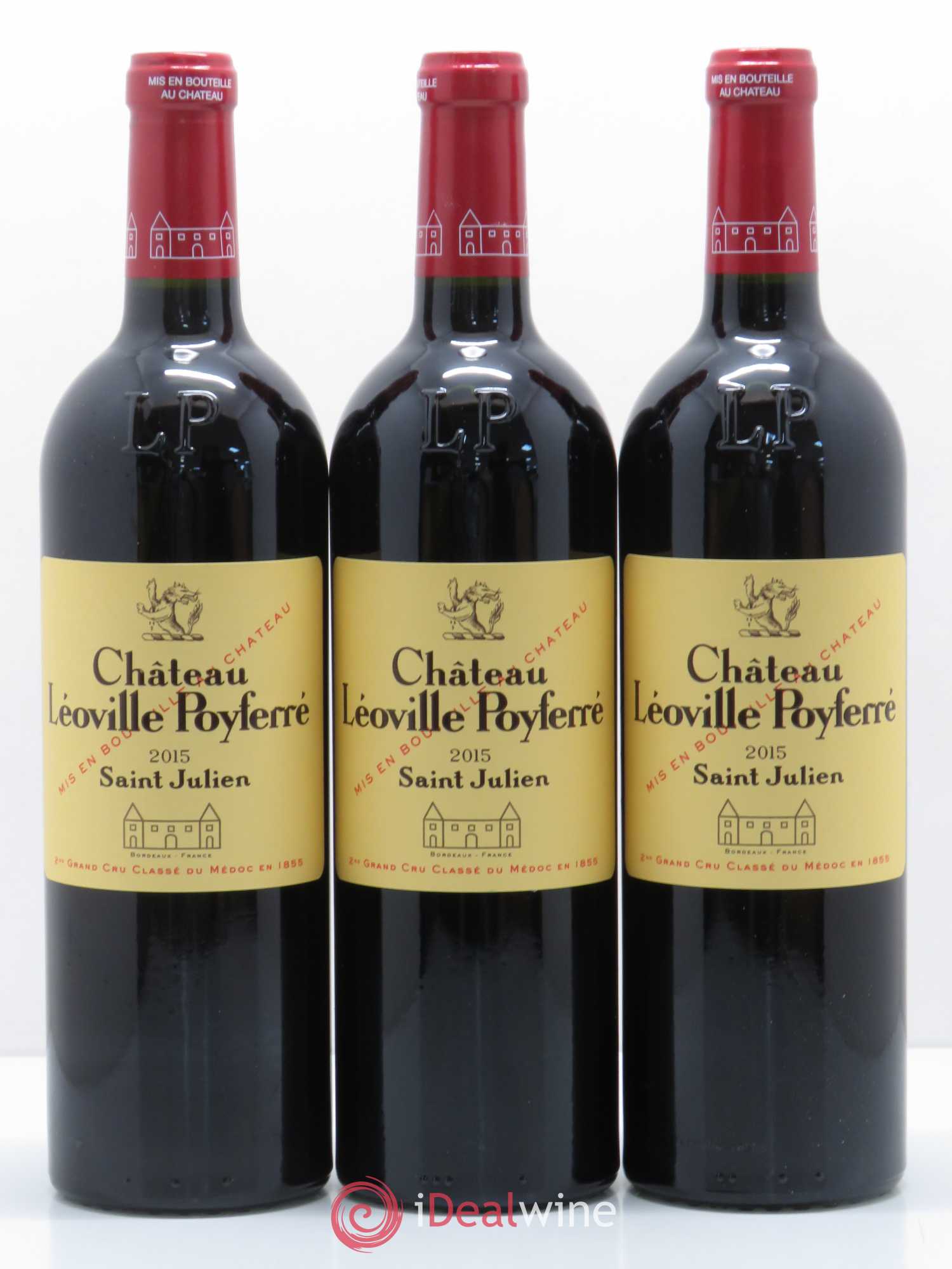 Château Léoville Poyferré 2ème Grand Cru Classé 2015 - Lot de 12 bouteilles - 2