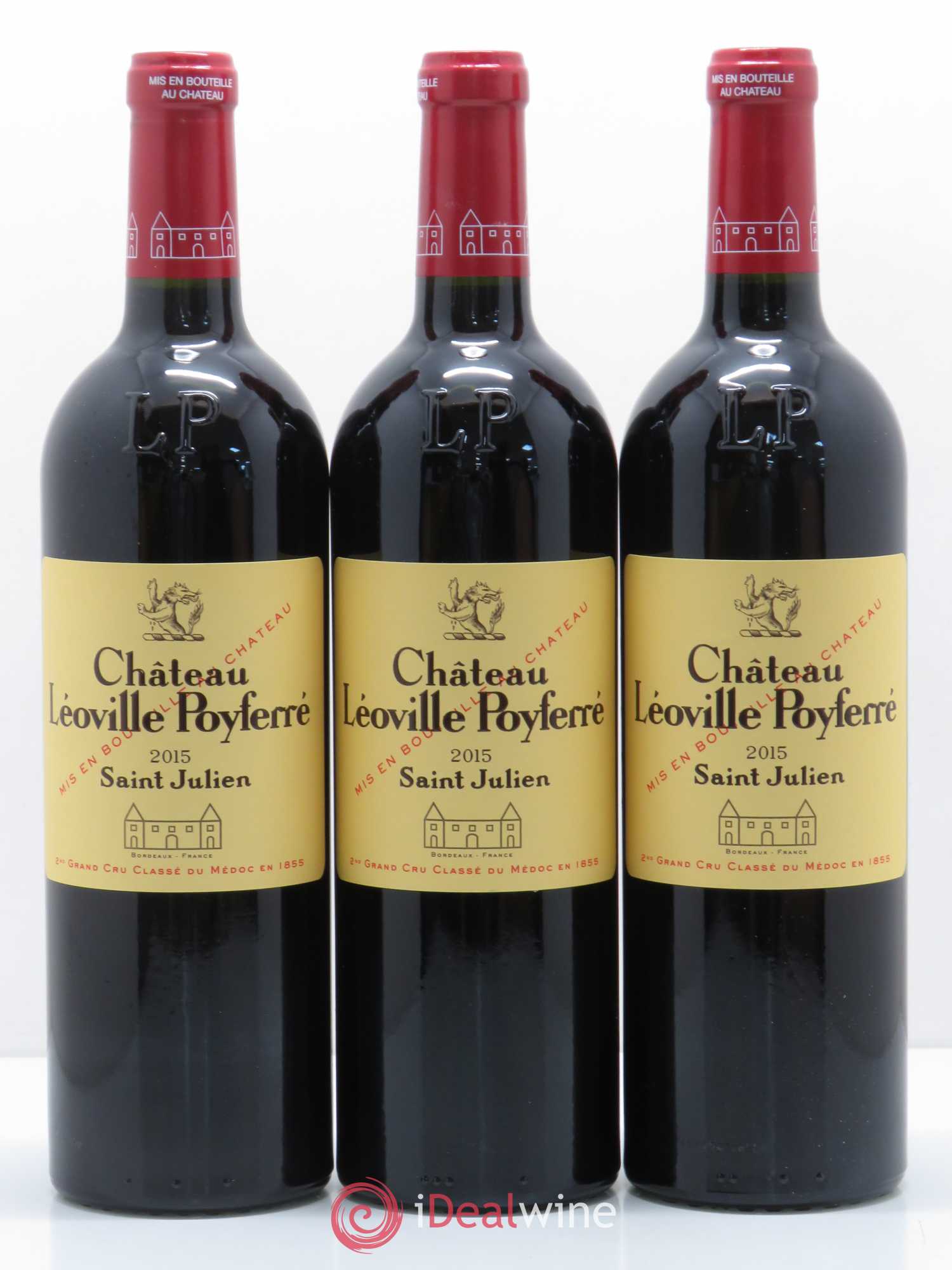 Château Léoville Poyferré 2ème Grand Cru Classé 2015 - Lot de 12 bouteilles - 4