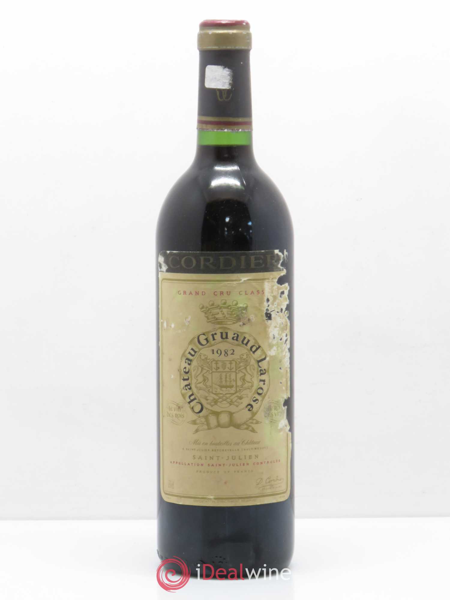 Château Gruaud Larose 2ème Grand Cru Classé 1982 - Lot de 1 bouteille - 0