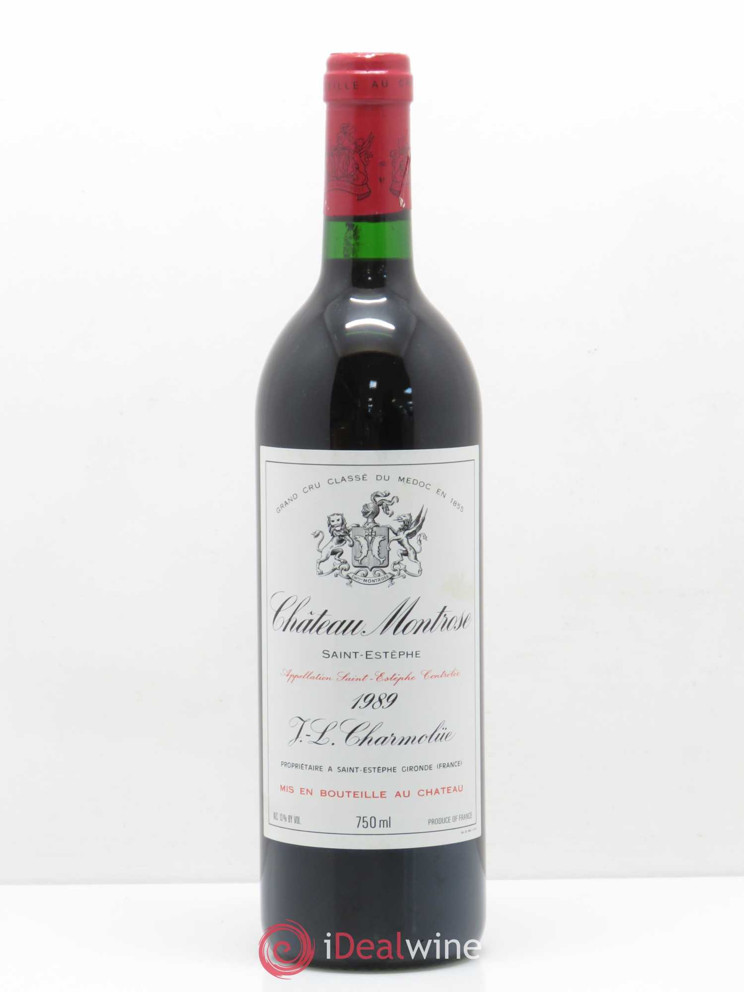 Château Montrose 2ème Grand Cru Classé 1989 - Lot de 1 bouteille - 0