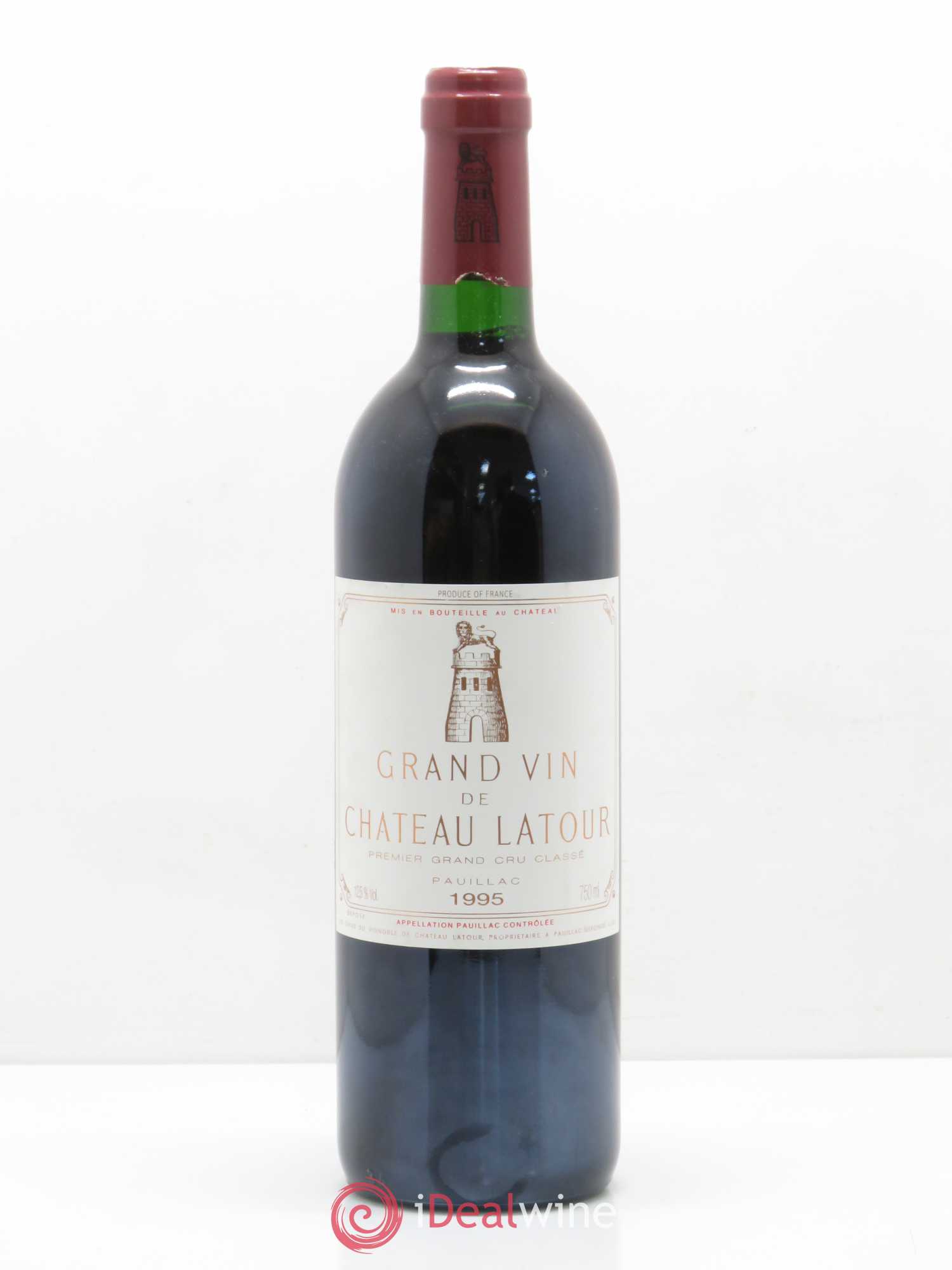 Château Latour 1er Grand Cru Classé 1995 - Lot de 1 bouteille - 0