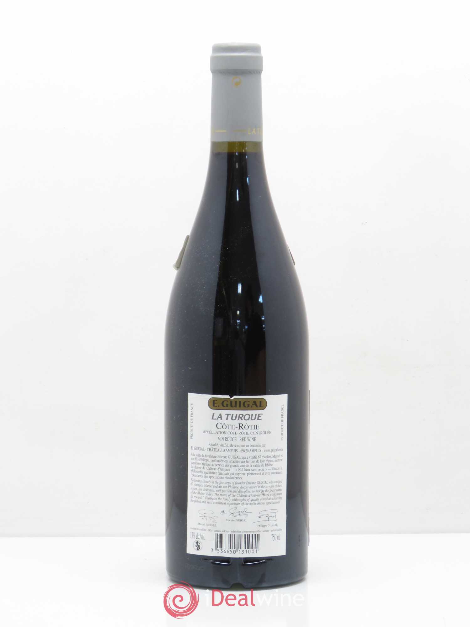 Côte-Rôtie La Turque Guigal 2005 - Lot de 1 bouteille - 1