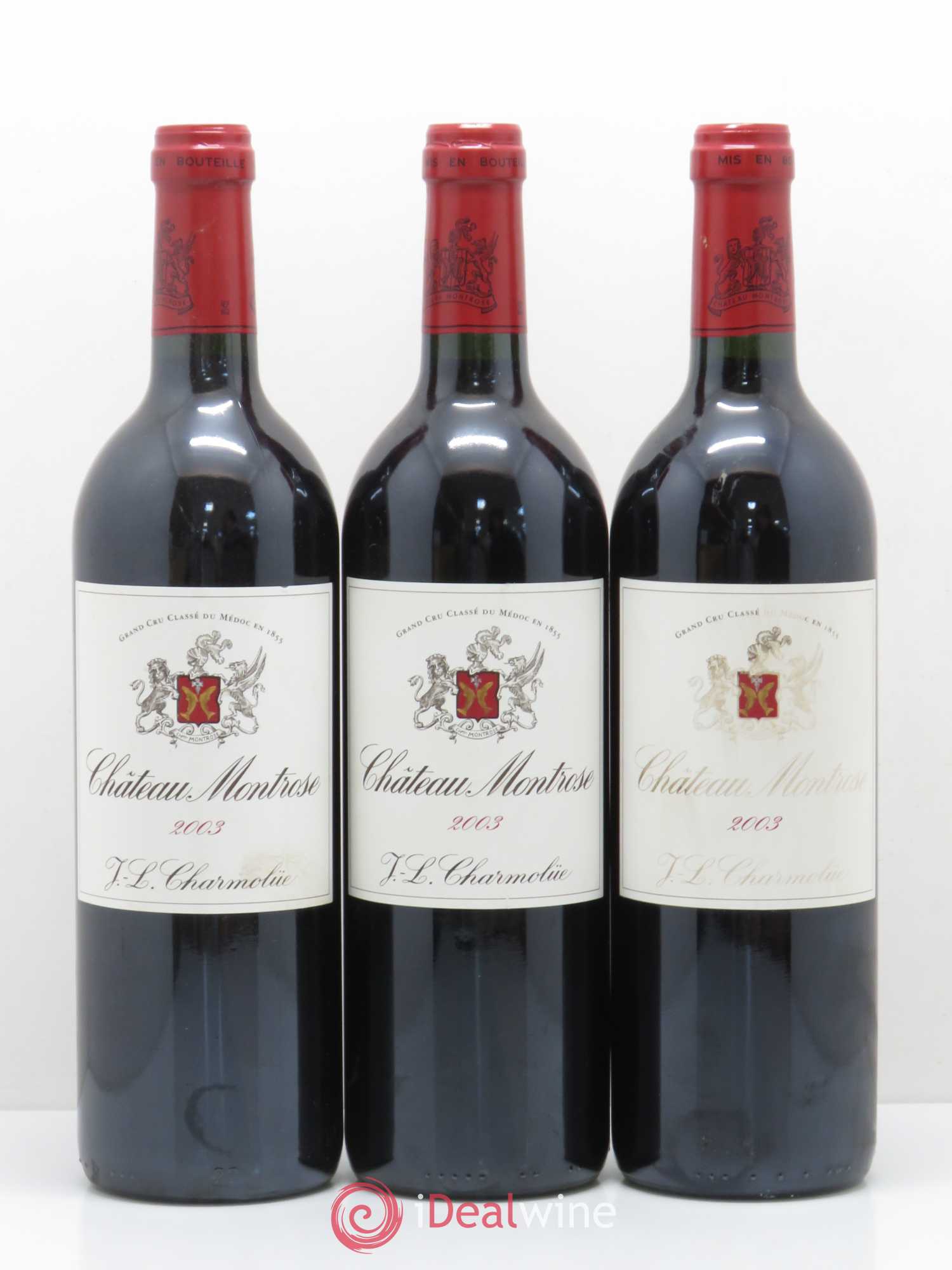 Château Montrose 2ème Grand Cru Classé 2003 - Lot de 6 bouteilles - 3