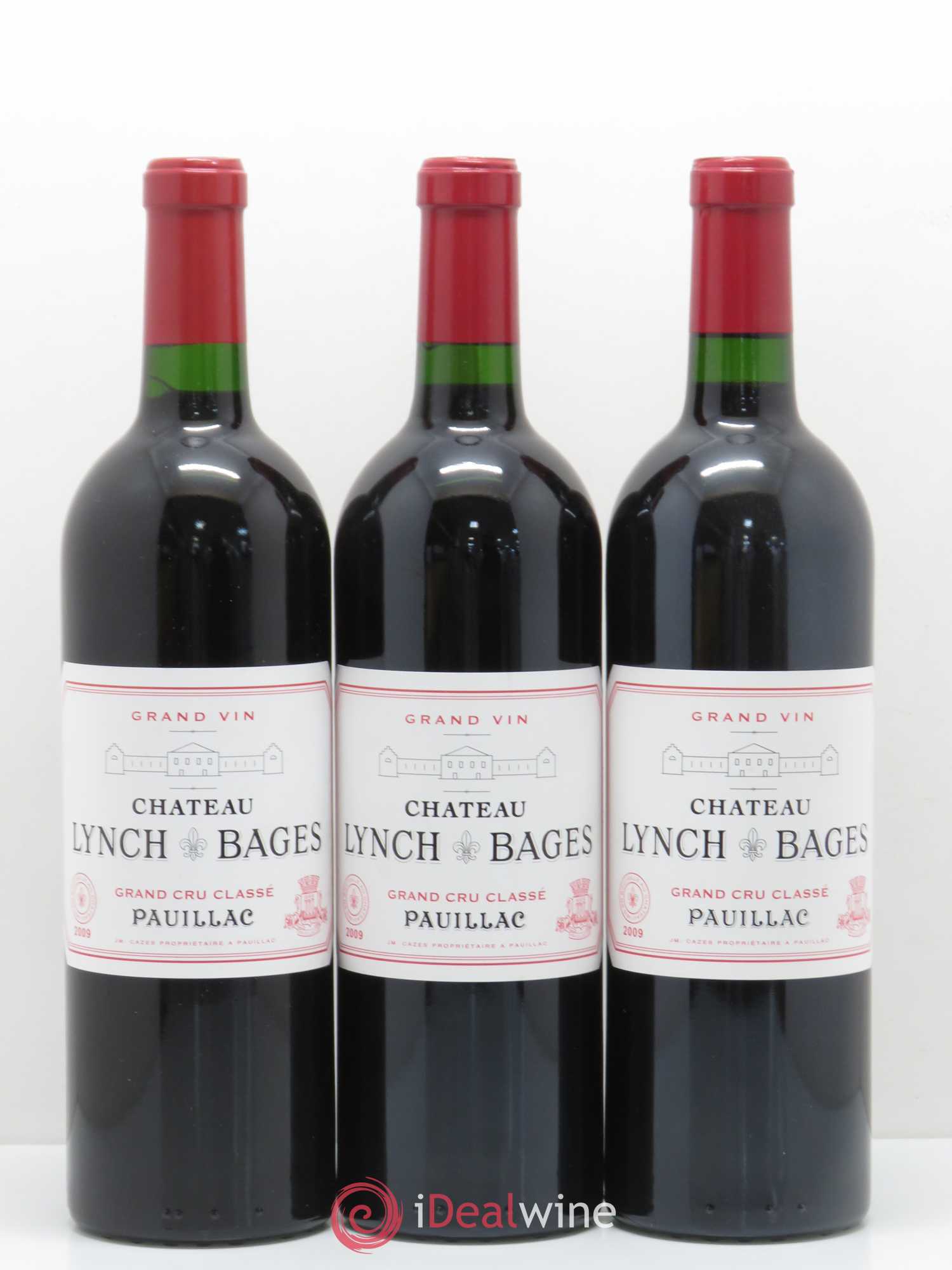 Château Lynch Bages 5ème Grand Cru Classé 2009 - Lot de 12 bouteilles - 1