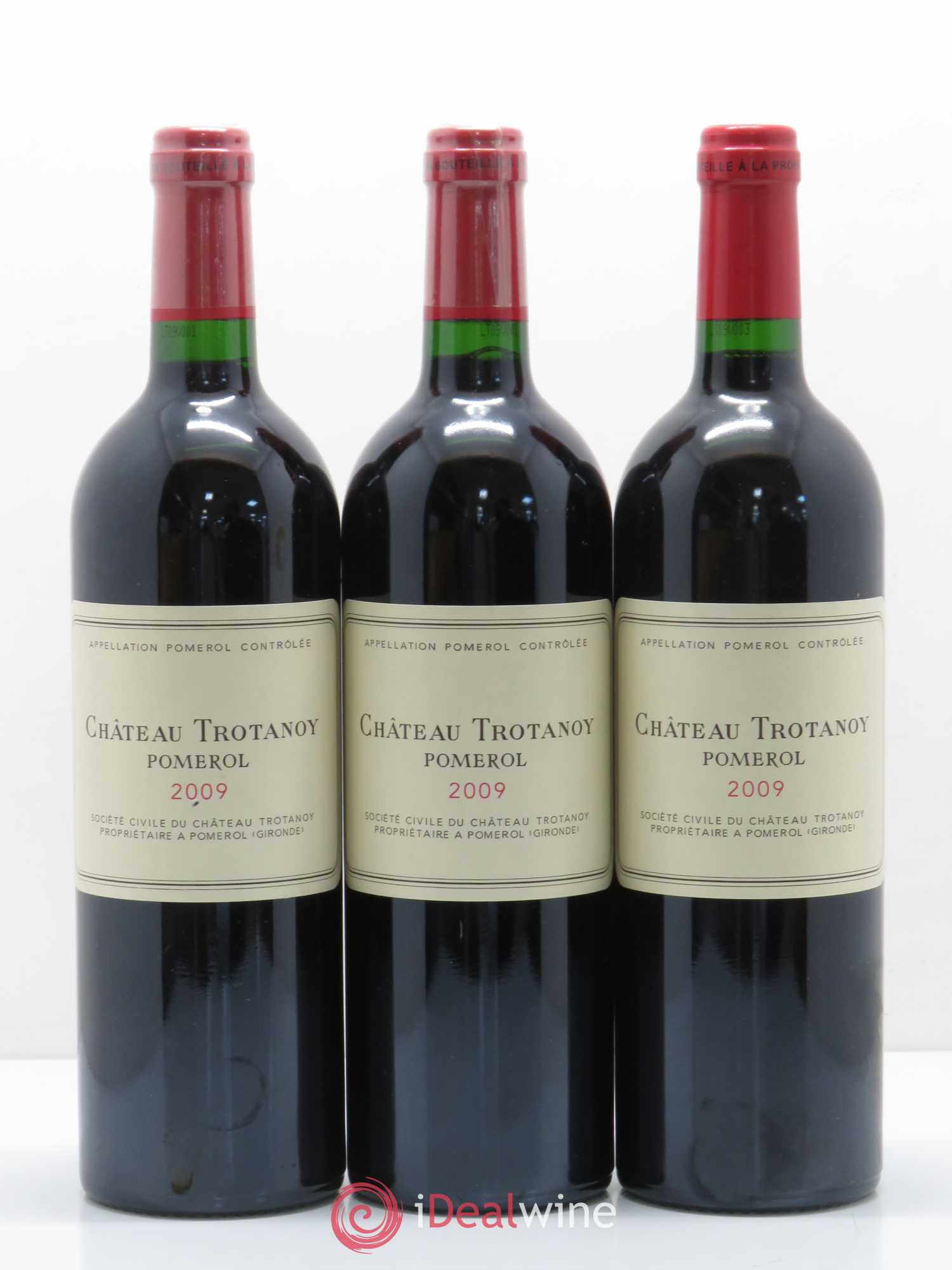 Château Trotanoy 2009 - Lot de 3 bouteilles - 0