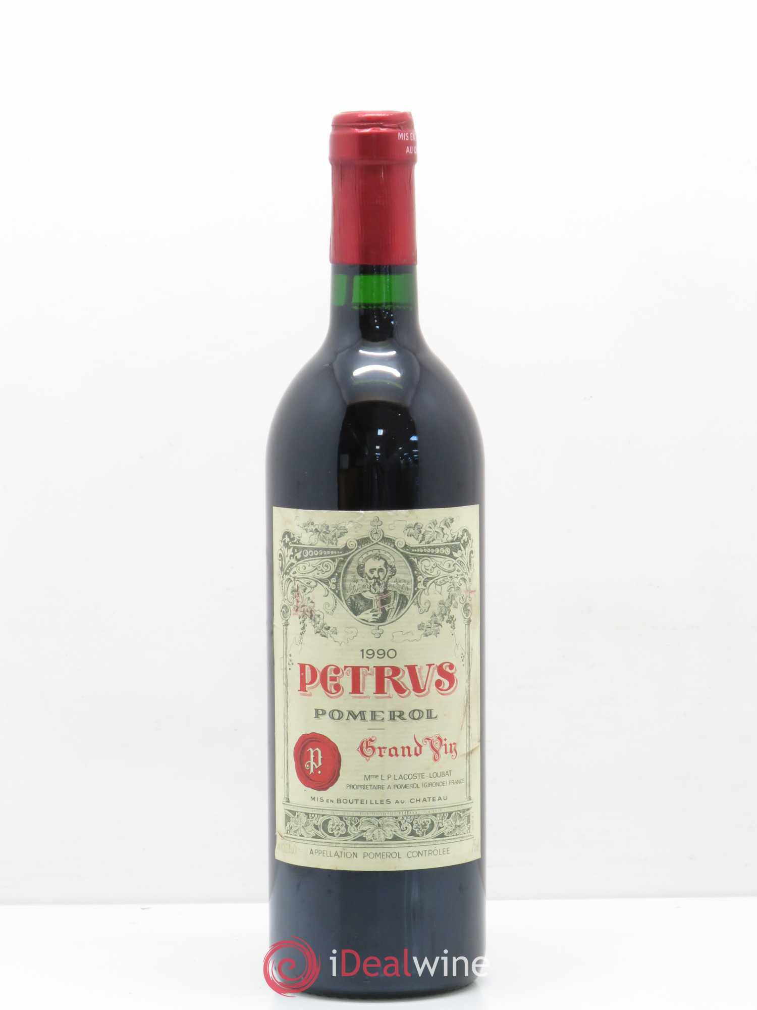 Petrus 1990 - Lot de 1 bouteille - 0
