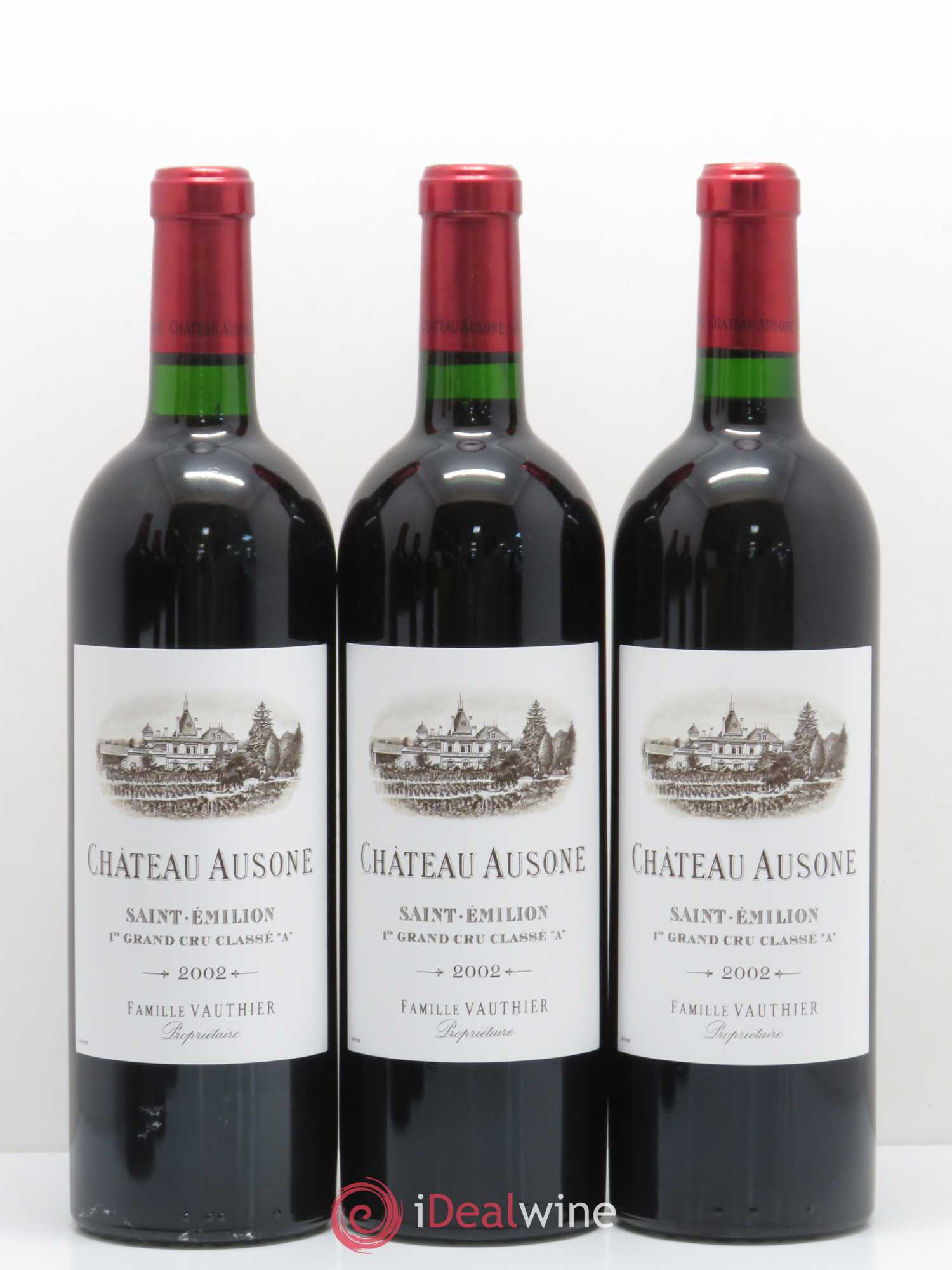 Château Ausone 1er Grand Cru Classé A 2002 - Lot de 6 bouteilles - 1