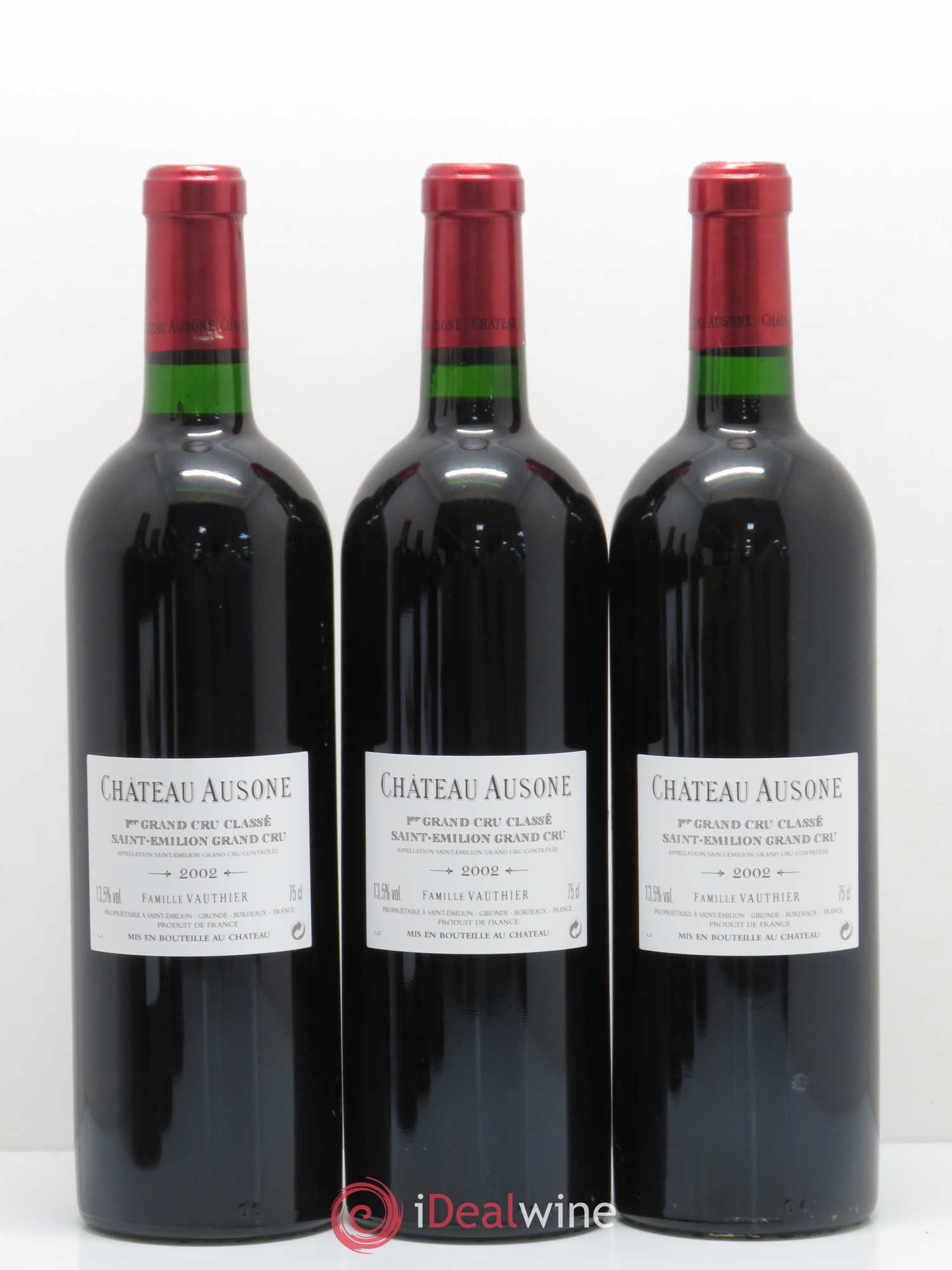Château Ausone 1er Grand Cru Classé A 2002 - Lot de 6 bouteilles - 2