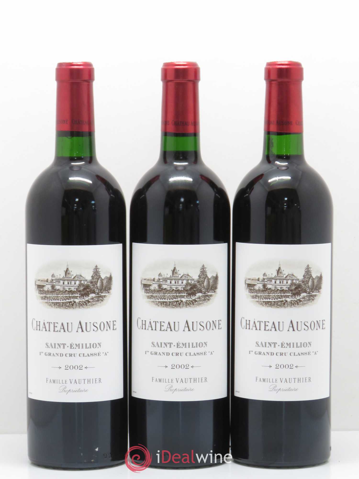 Château Ausone 1er Grand Cru Classé A 2002 - Lot de 6 bouteilles - 3