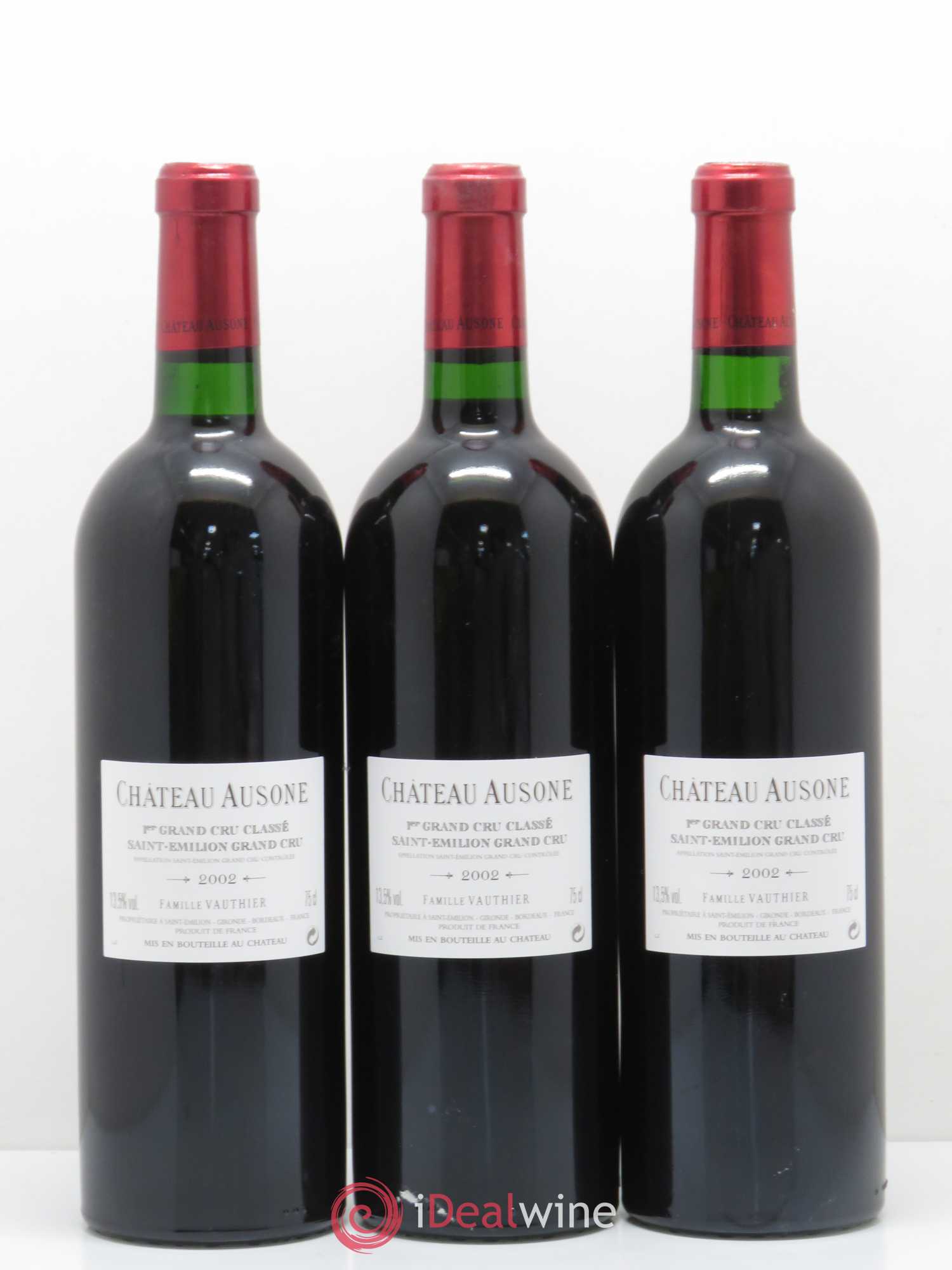 Château Ausone 1er Grand Cru Classé A 2002 - Lot de 6 bouteilles - 4