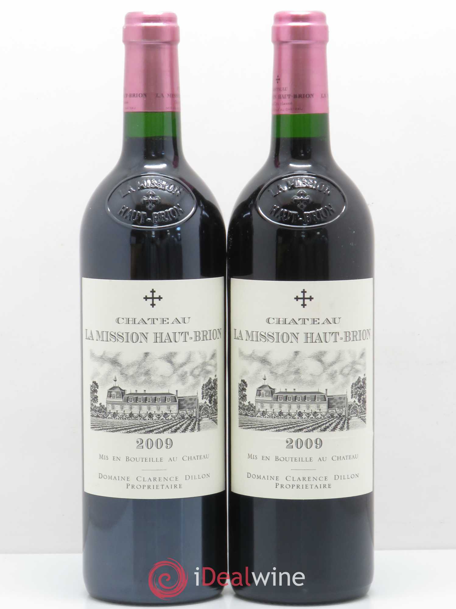 Château la Mission Haut-Brion Cru Classé de Graves 2009 - Lot de 2 bouteilles - 0