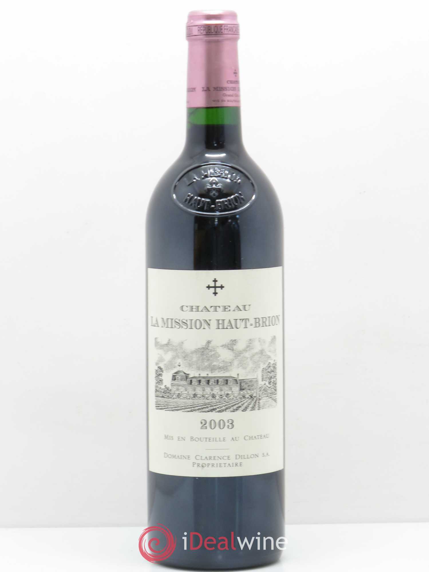 Château la Mission Haut-Brion Cru Classé de Graves 2003 - Lot de 1 bouteille - 0