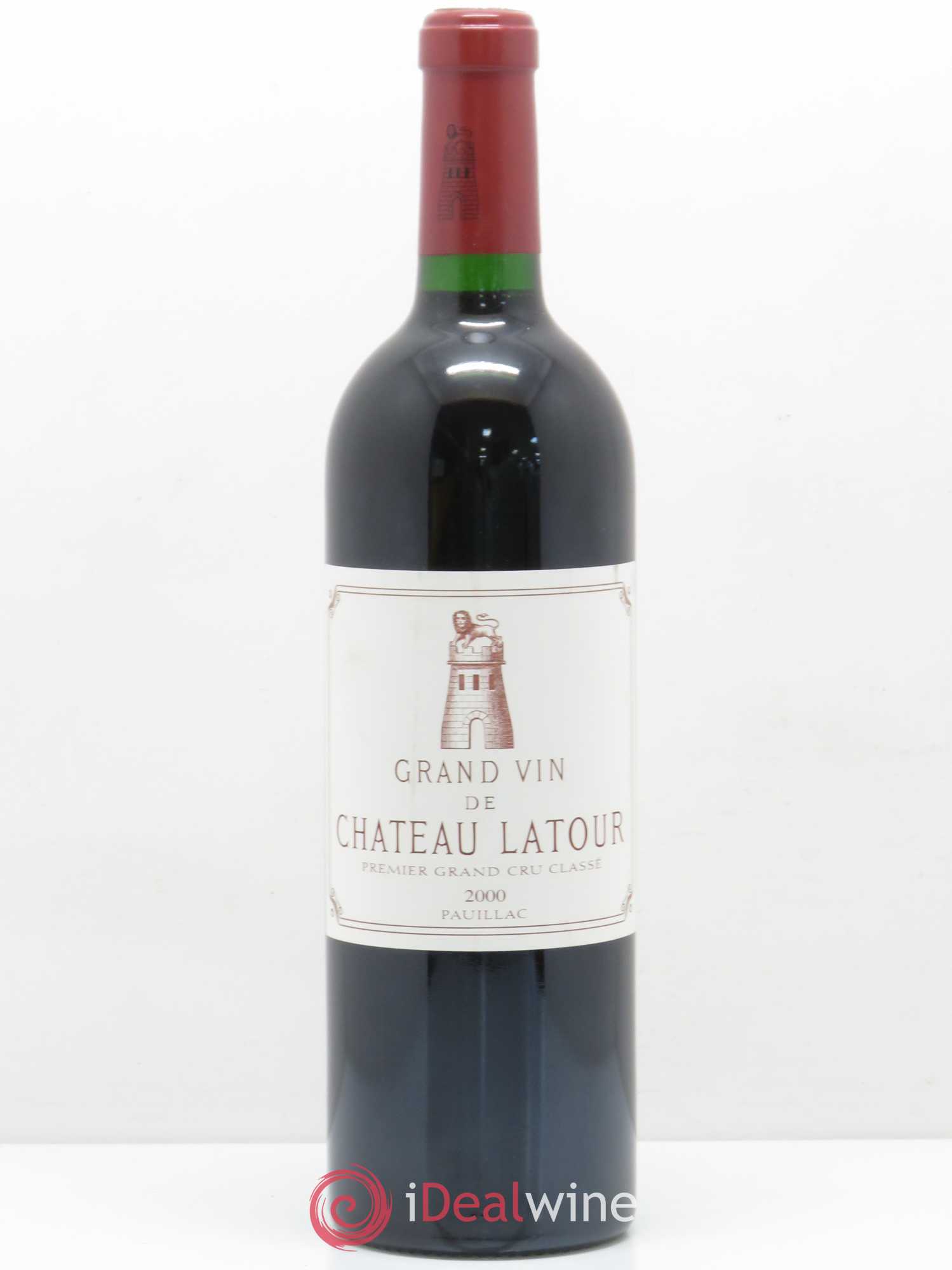 Château Latour 1er Grand Cru Classé 2000 - Lot de 1 bouteille - 0