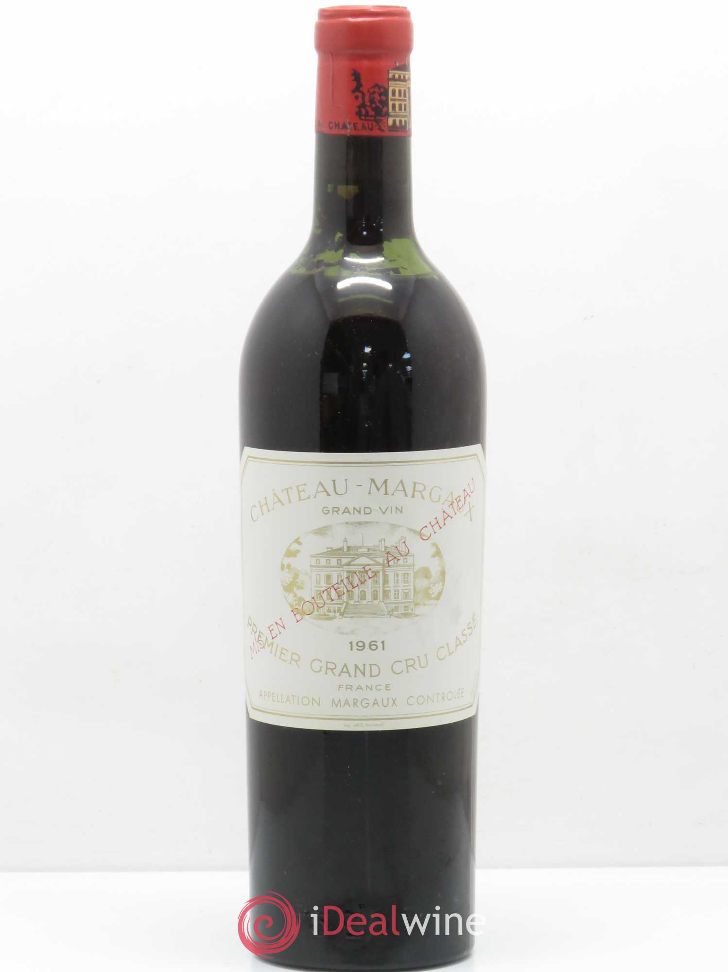 Château Margaux 1er Grand Cru Classé 1961 - Lot de 1 bouteille - 0