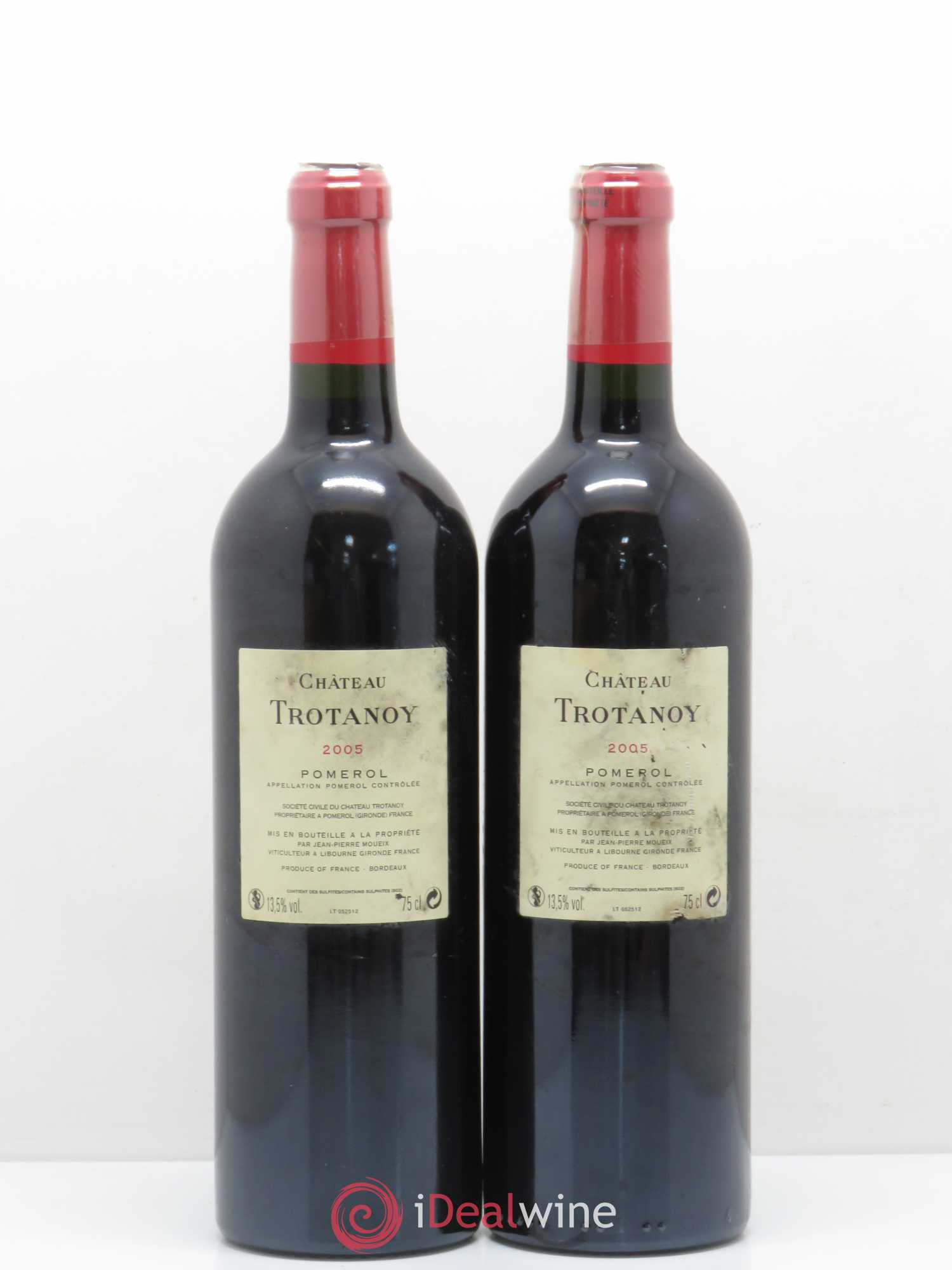 Château Trotanoy 2005 - Lot de 2 bouteilles - 1