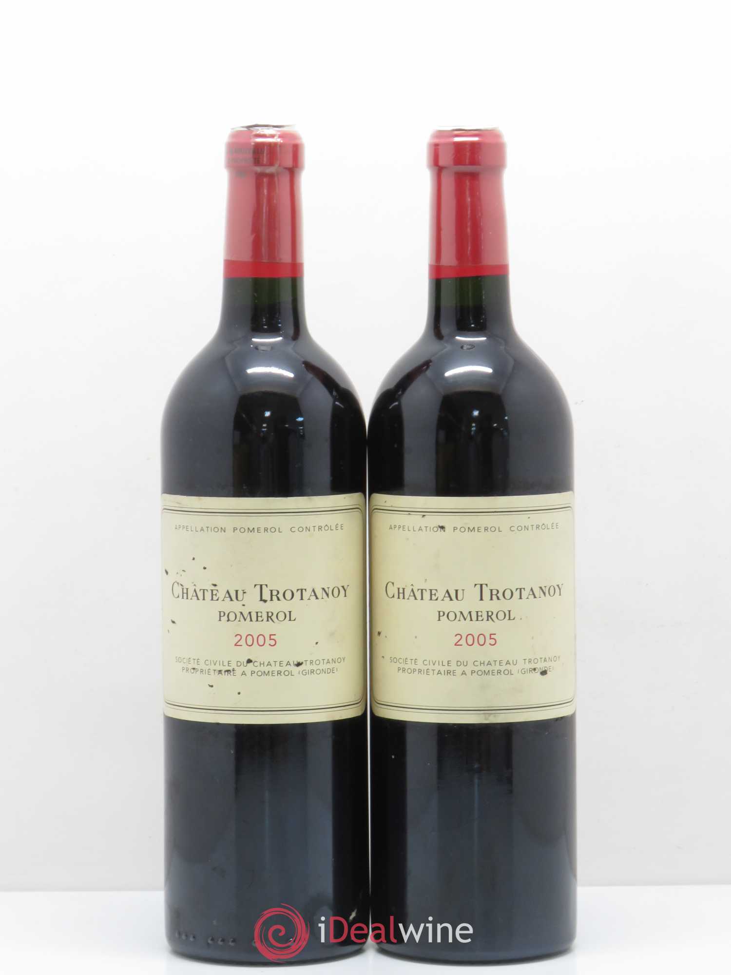 Château Trotanoy 2005 - Lot de 2 bouteilles - 0