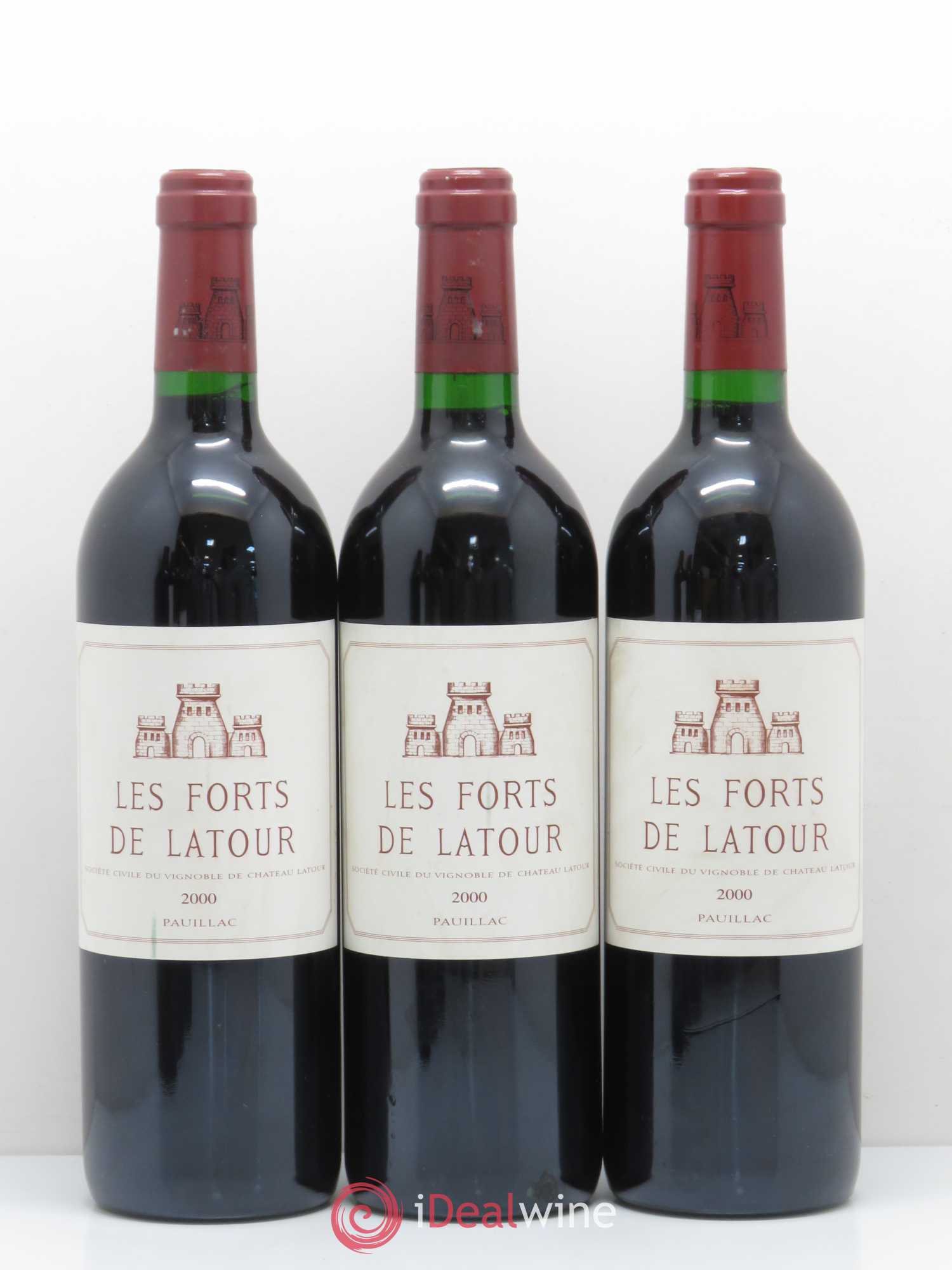 Les Forts de Latour Second Vin 2000 - Lot de 6 bouteilles - 1