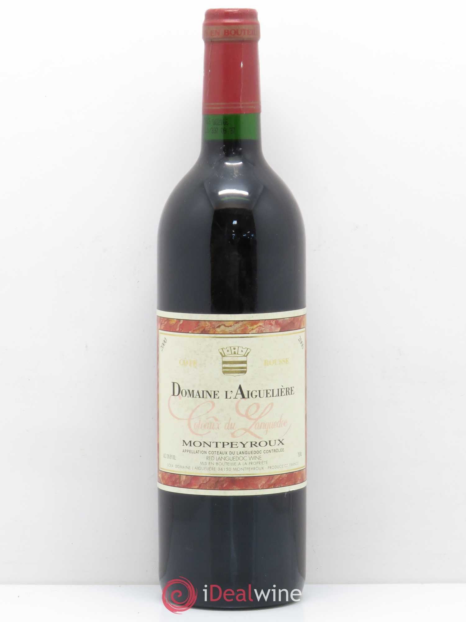 Languedoc Montpeyroux Domaine de l' Aiguelière Cote Rousse A. Commeyras Montpeyroux 2000 - Lot de 1 bouteille - 0