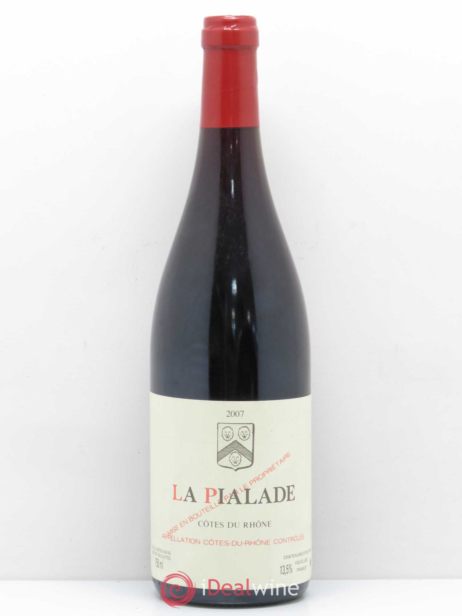 Côtes-du-Rhône La Pialade Emmanuel Reynaud 2007 - Lot de 1 bouteille - 0